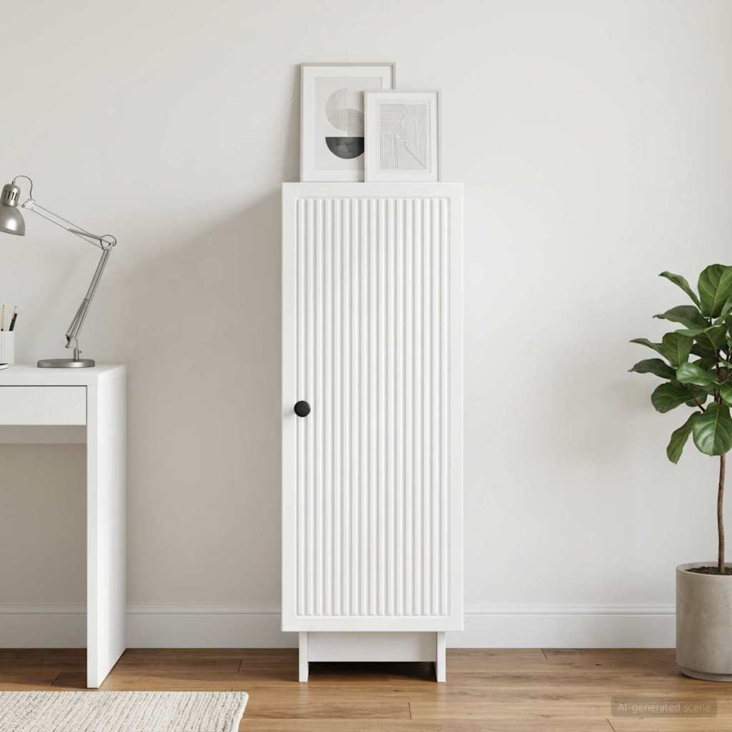 Sideboard White 33 x 34.5 x 90 cm Engineered Wood