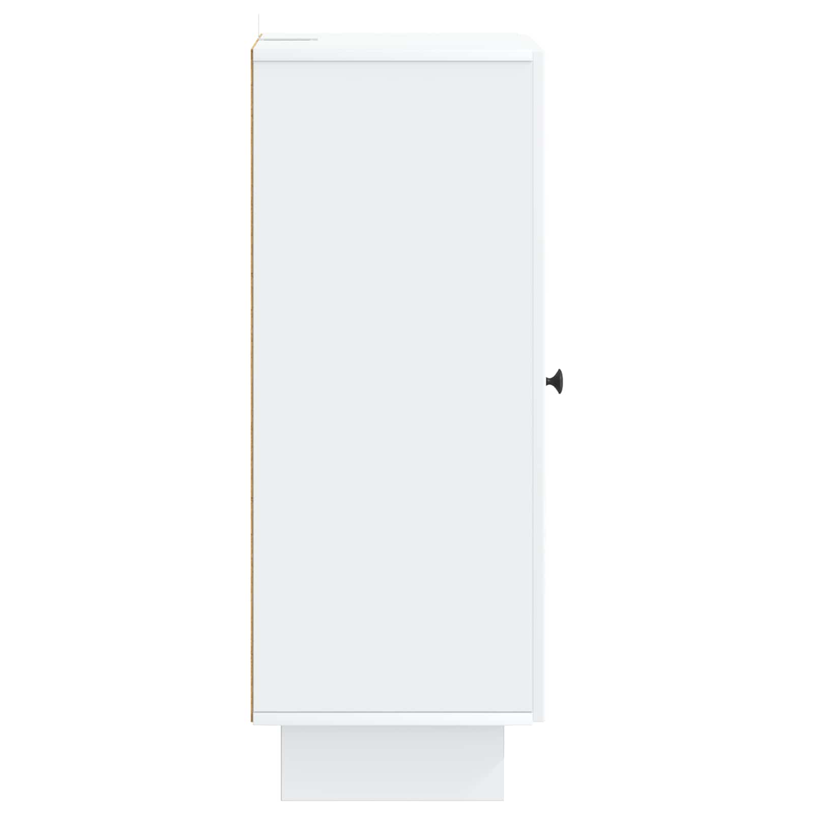 Sideboard White 33 x 34.5 x 90 cm Engineered Wood