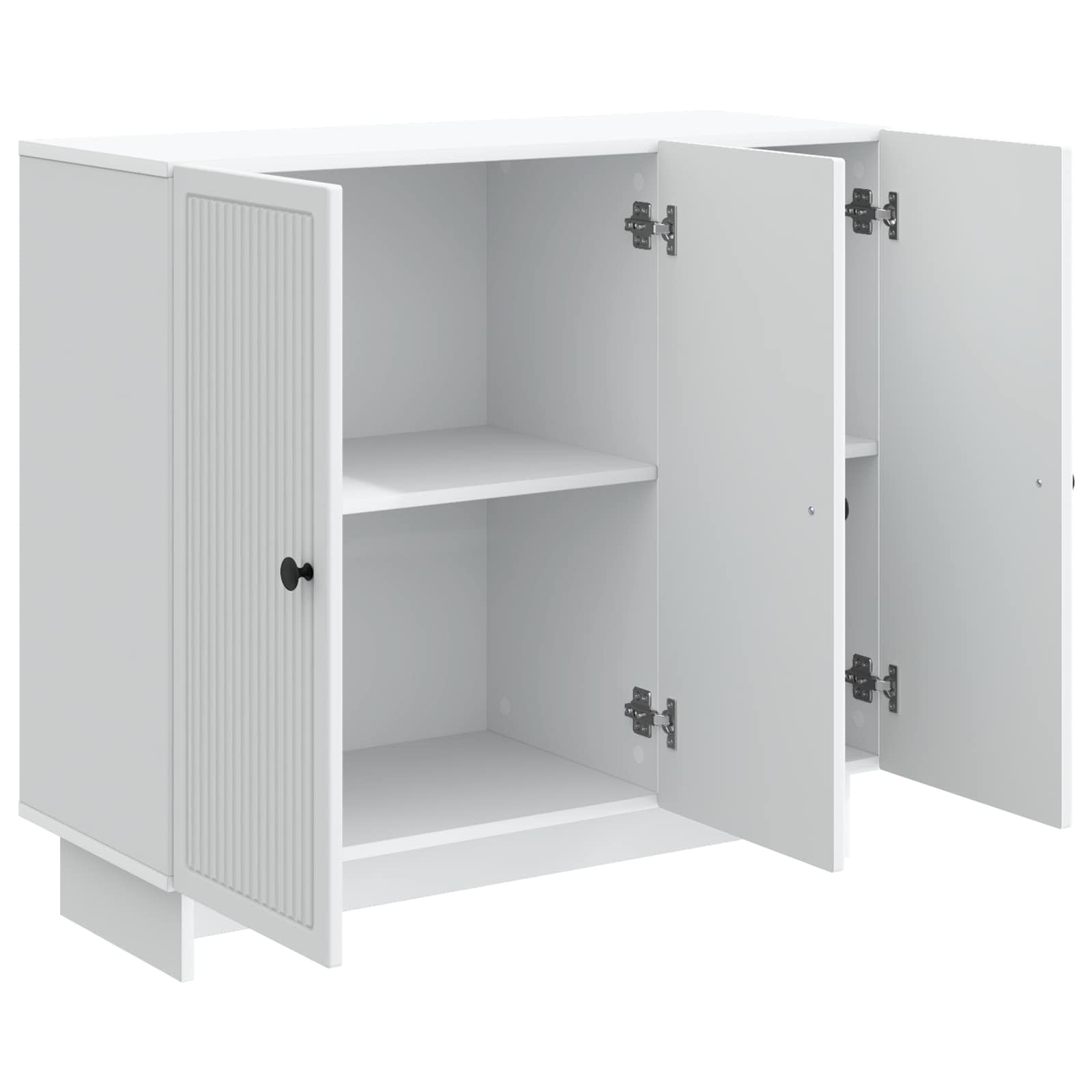 Sideboard White 89 x 34.5 x 80 cm Engineered Wood