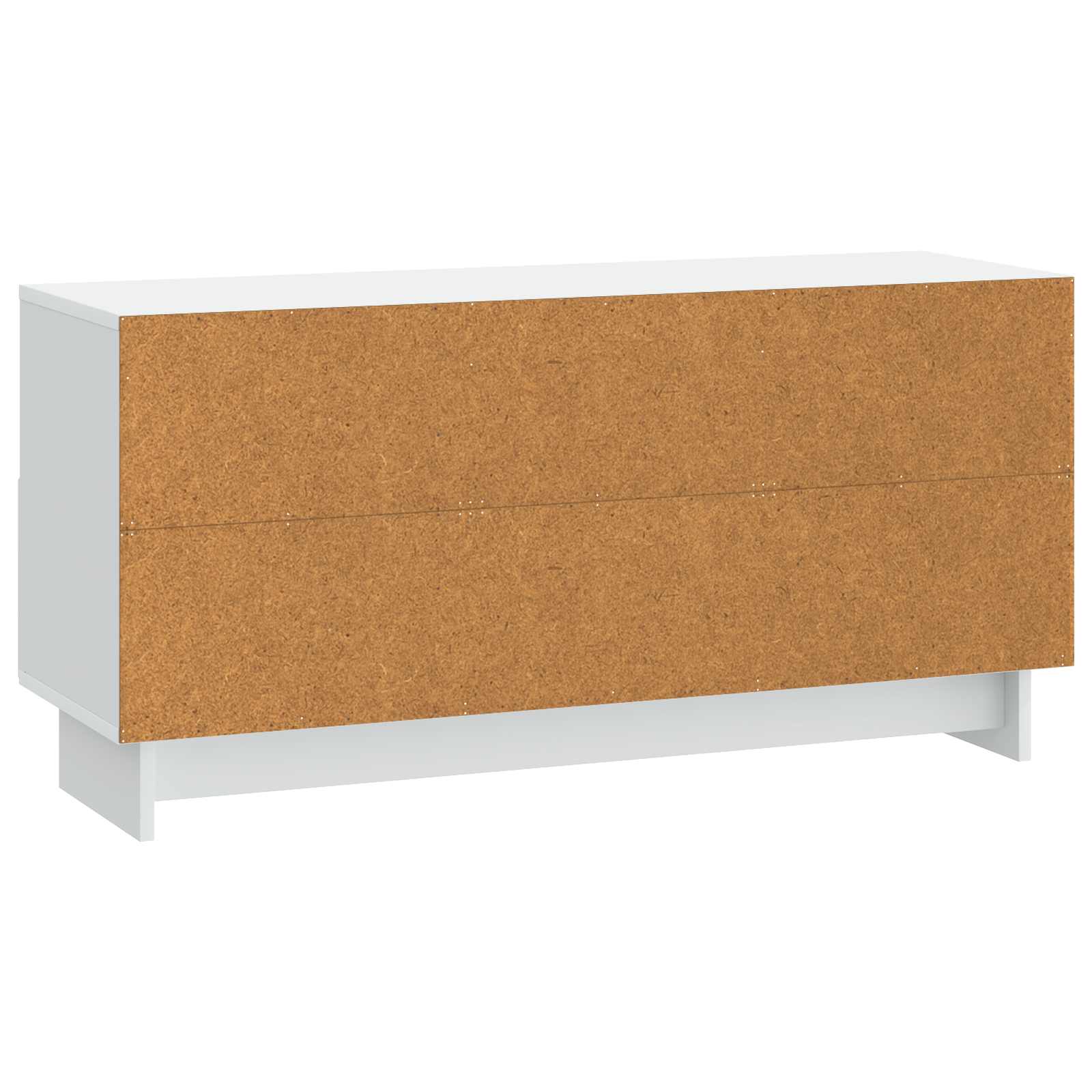 TV Cabinet with Drawer White 102 x 34.5 x 50 cm Engineered Wood