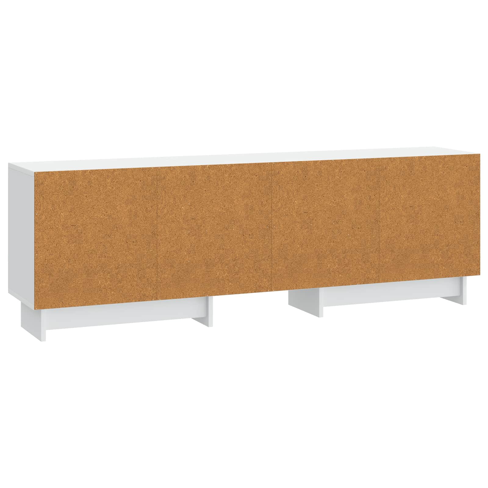 TV Cabinet White 150 x 31 x 50 cm Engineered Wood