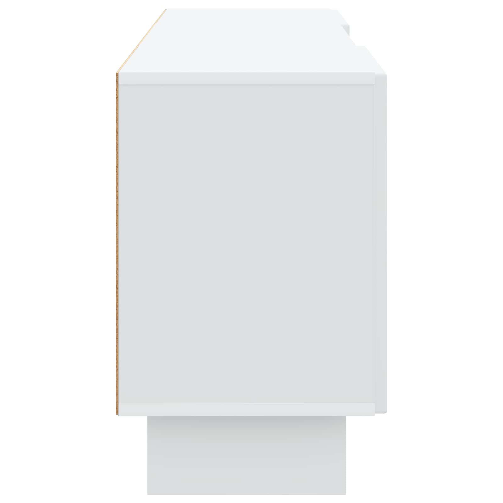 TV Cabinet White 150 x 31 x 50 cm Engineered Wood