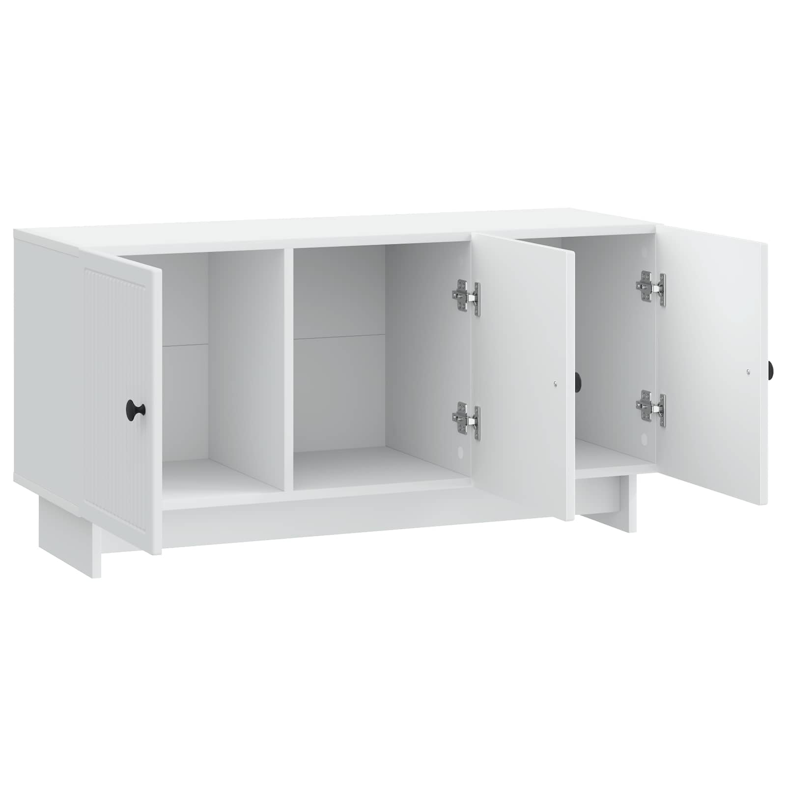 TV Cabinet White 99 x 34.5 x 50 cm Engineered Wood