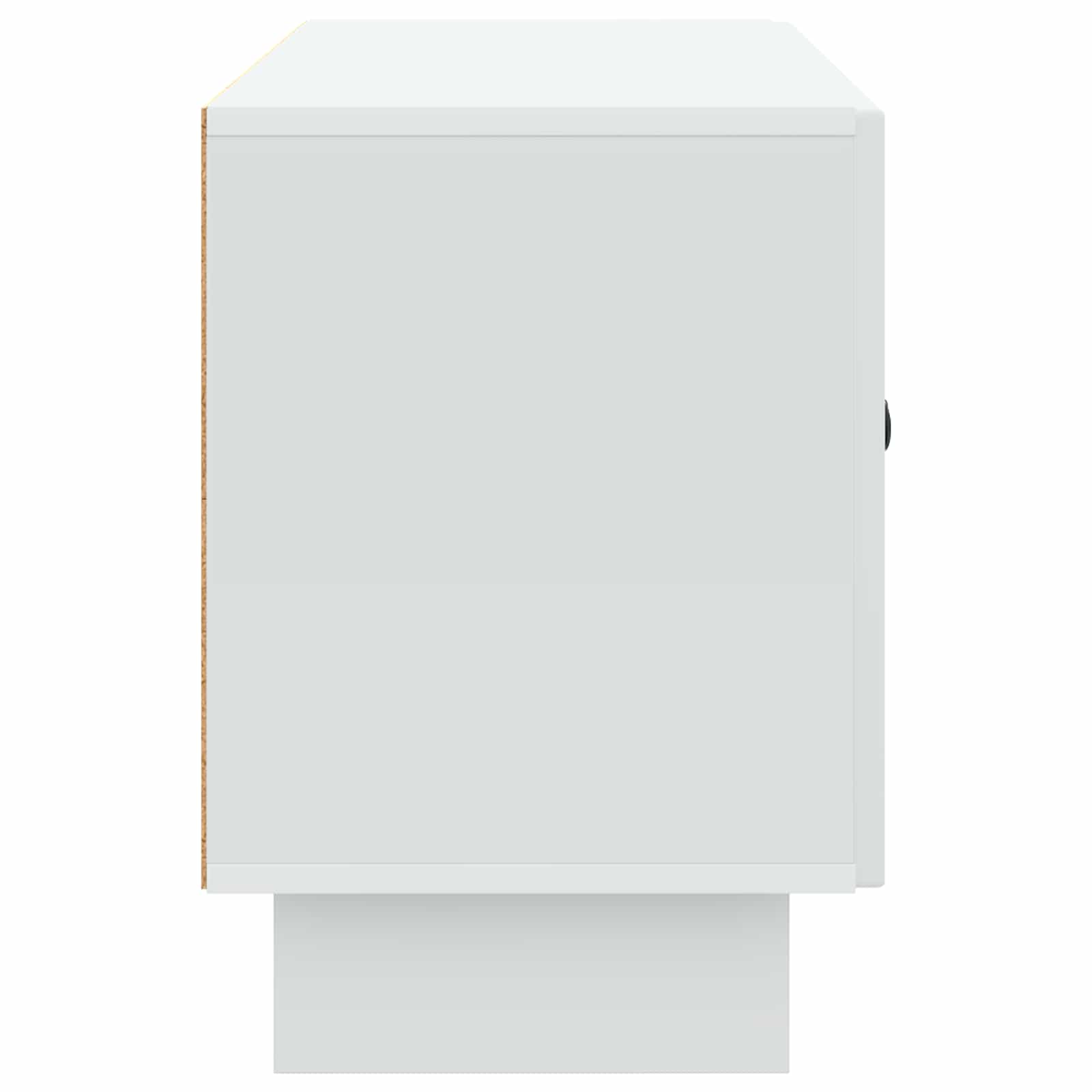 TV Cabinet White 99 x 34.5 x 50 cm Engineered Wood