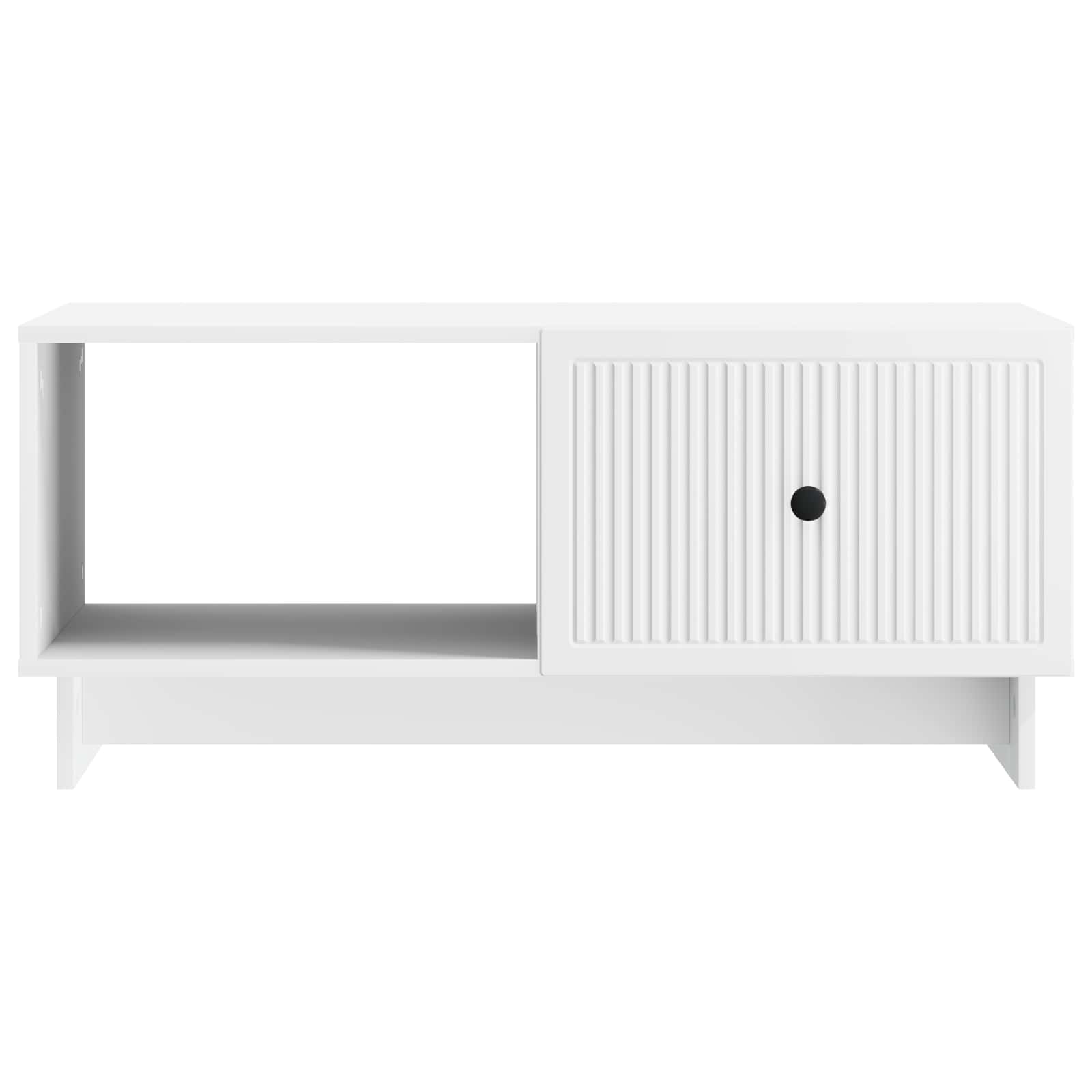 Coffee Table White 90 x 50 x 40 cm Engineered Wood