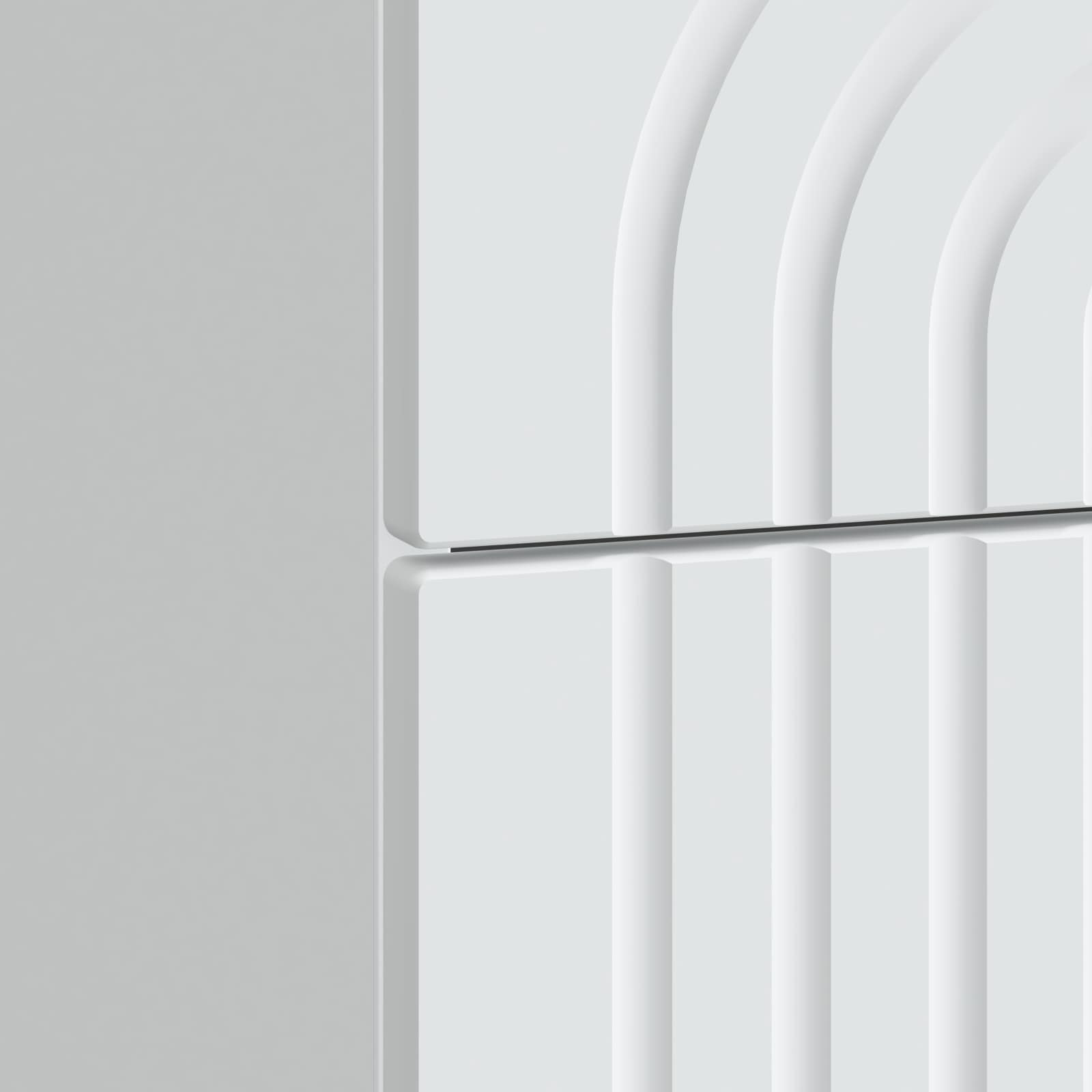 Bedside Cabinet White 62 x 34.5 x 48 cm Engineered Wood
