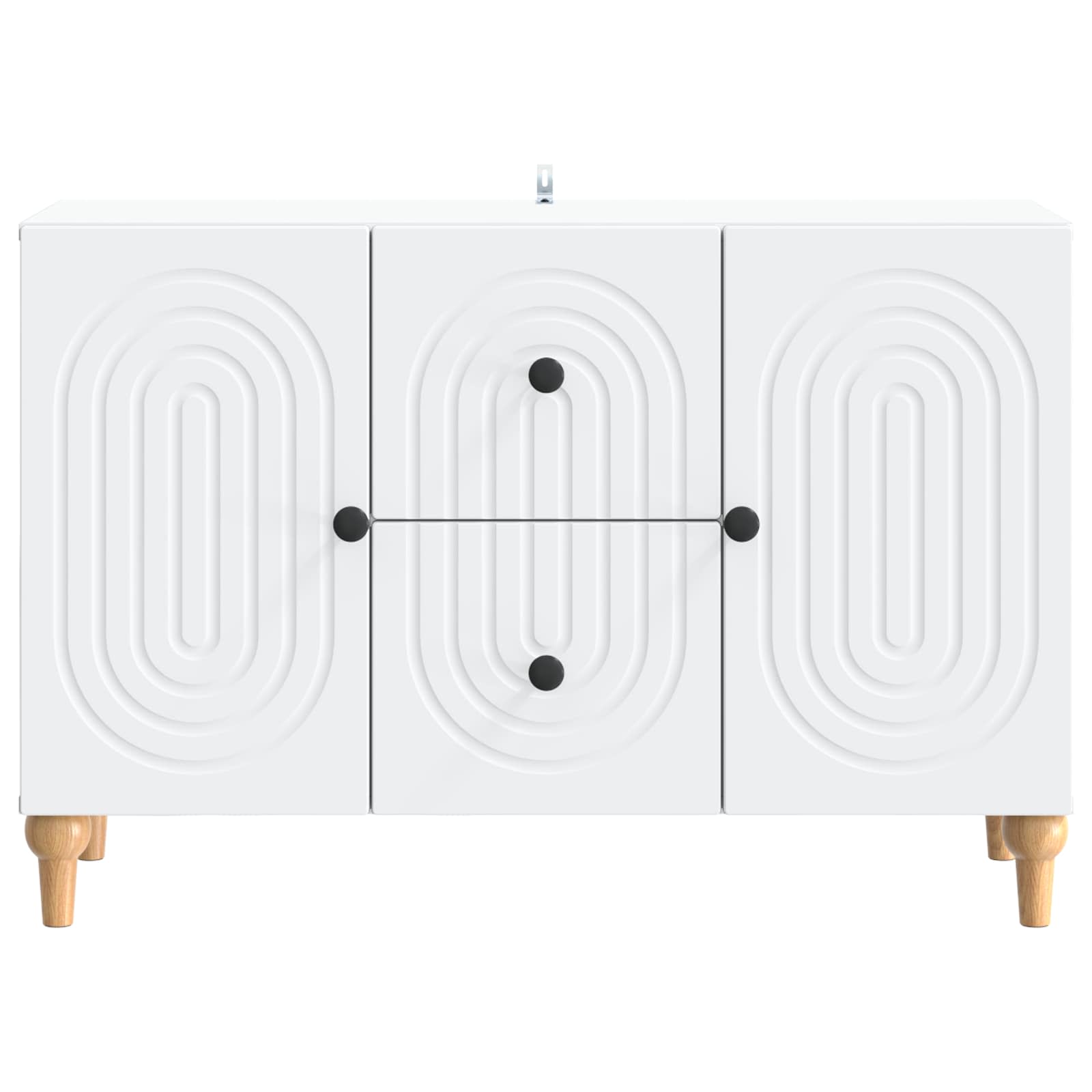 TV Cabinet with Drawer White 89 x 34.5 x 60 cm Engineered Wood