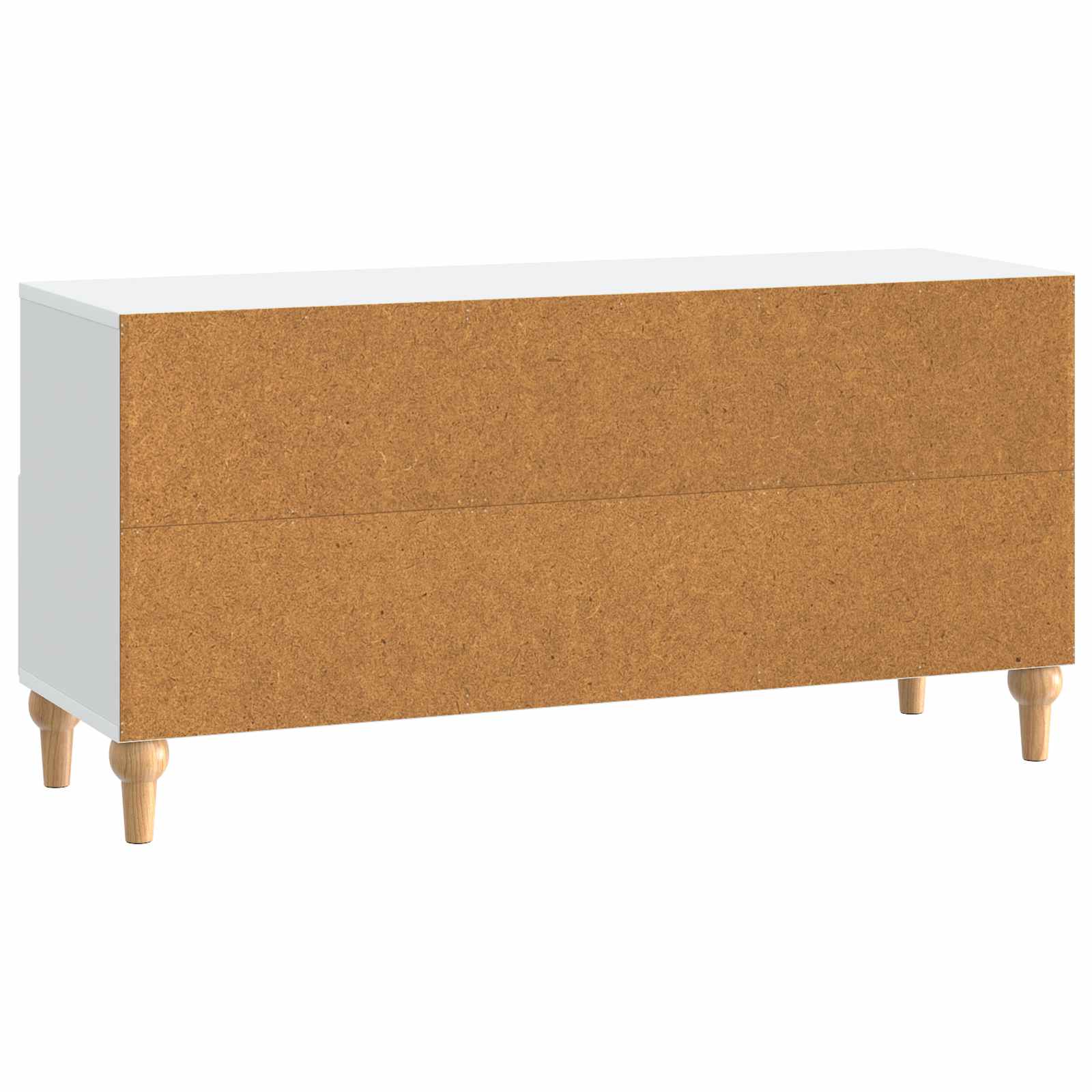 TV Cabinet White 102 x 34.5 x 50 cm Engineered Wood