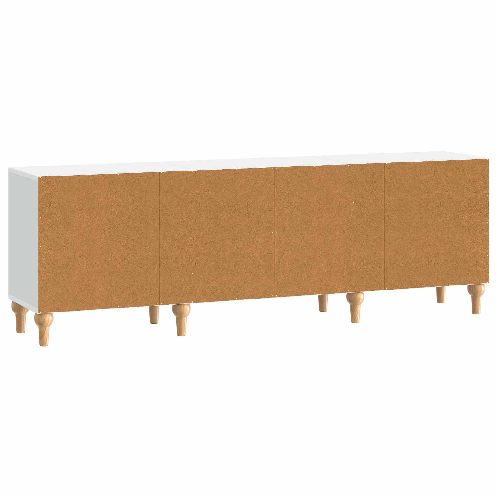 TV Cabinet White 150 x 31 x 50 cm Engineered Wood