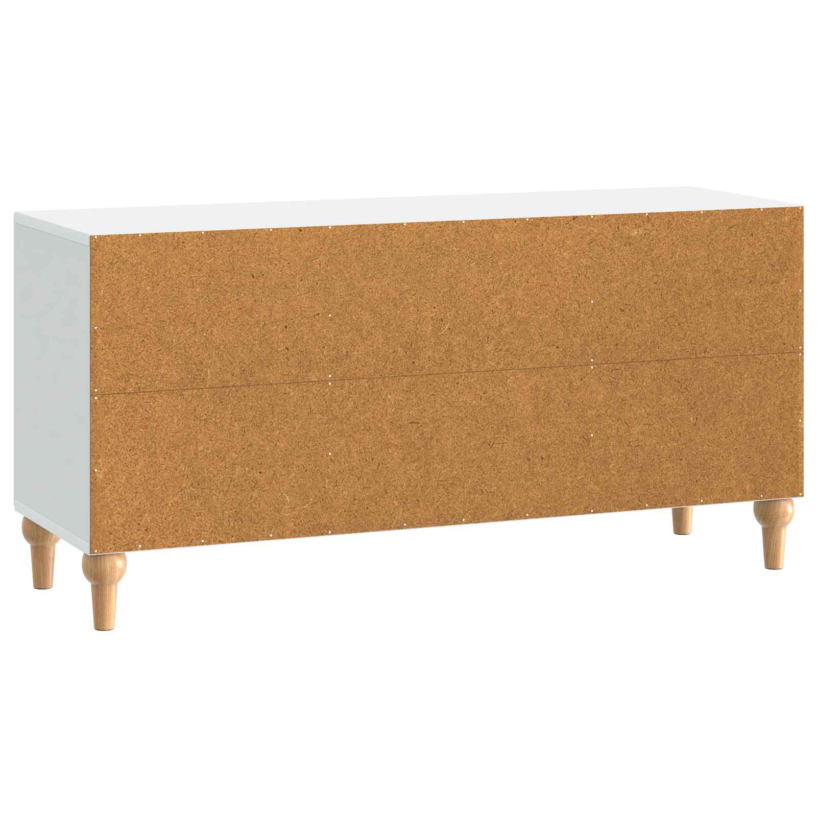 TV Cabinet White 102 x 34.5 x 50 cm Engineered Wood