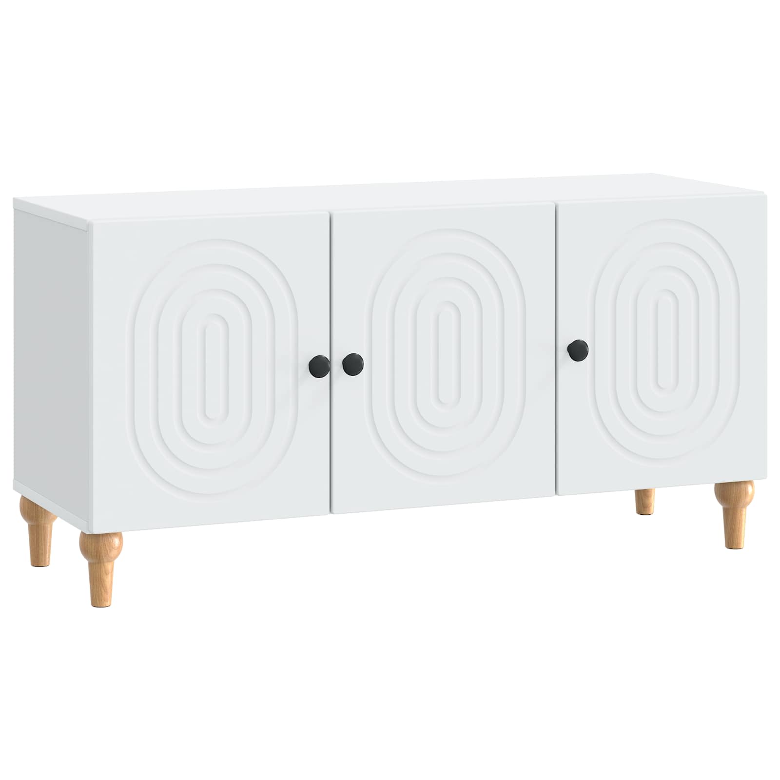 TV Cabinet White 99 x 34.5 x 50 cm Engineered Wood