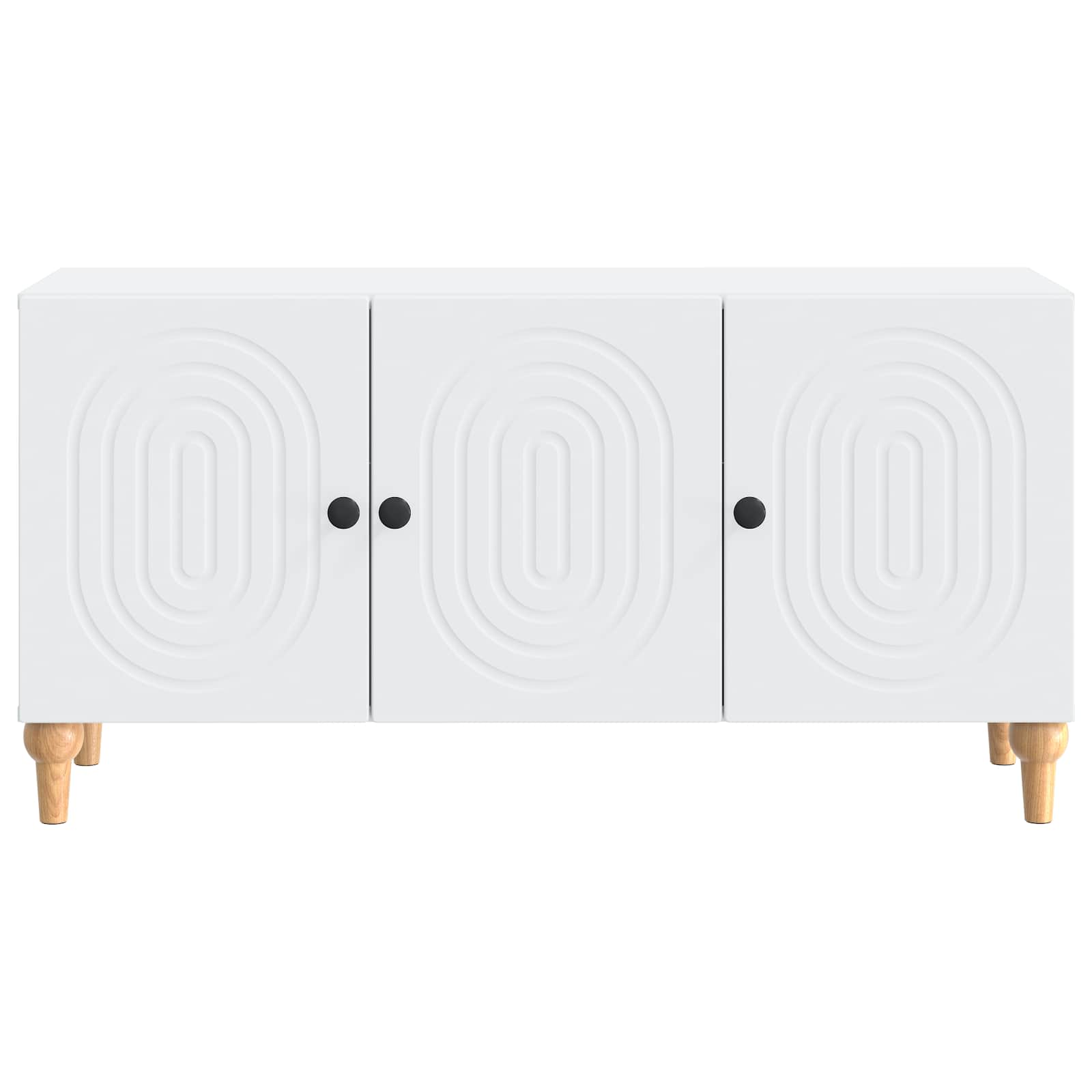 TV Cabinet White 99 x 34.5 x 50 cm Engineered Wood