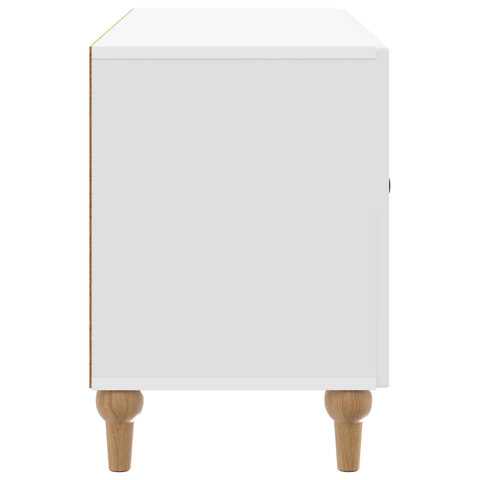 TV Cabinet White 99 x 34.5 x 50 cm Engineered Wood