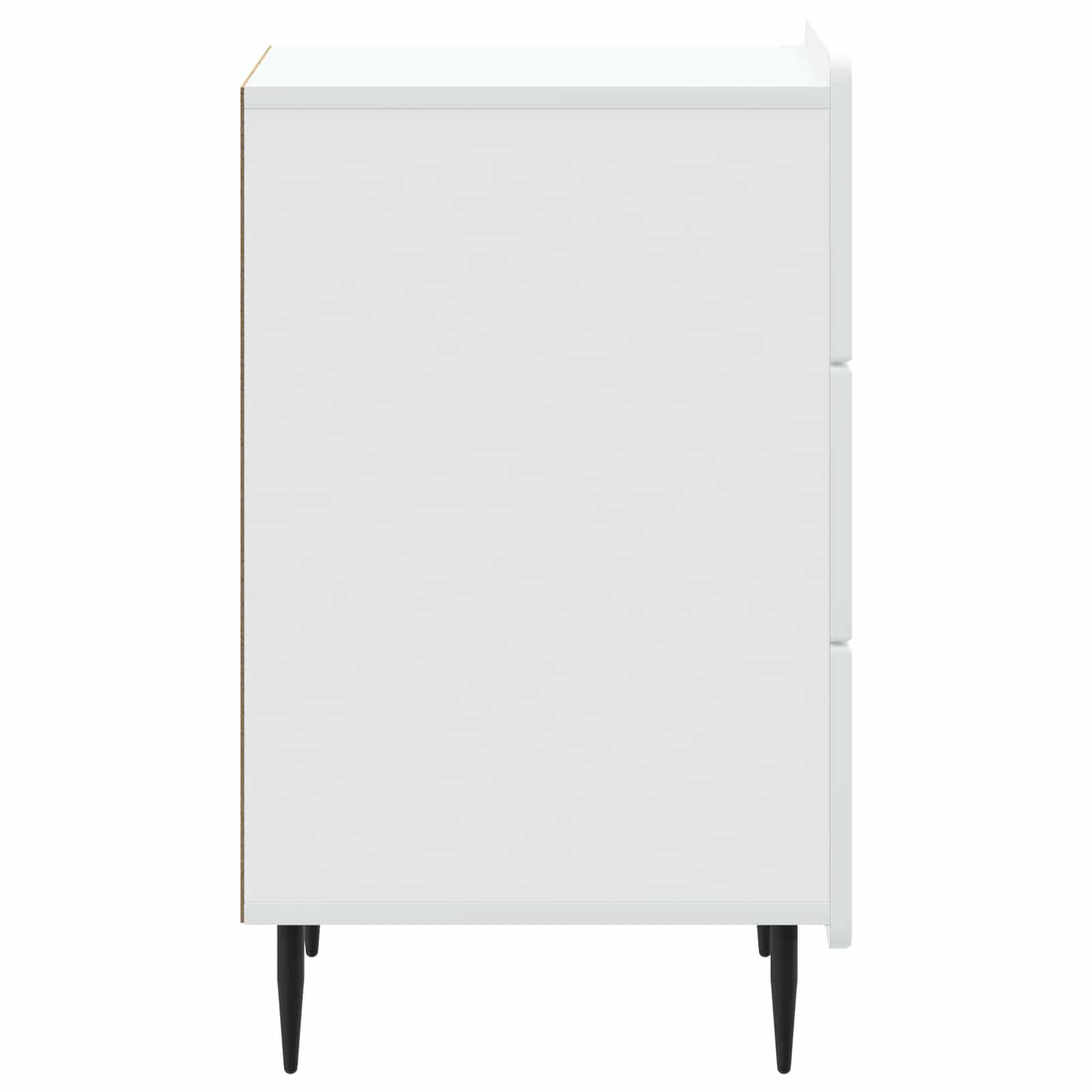 Bedside Cabinet White 43 x 41 x 68 cm Engineered Wood