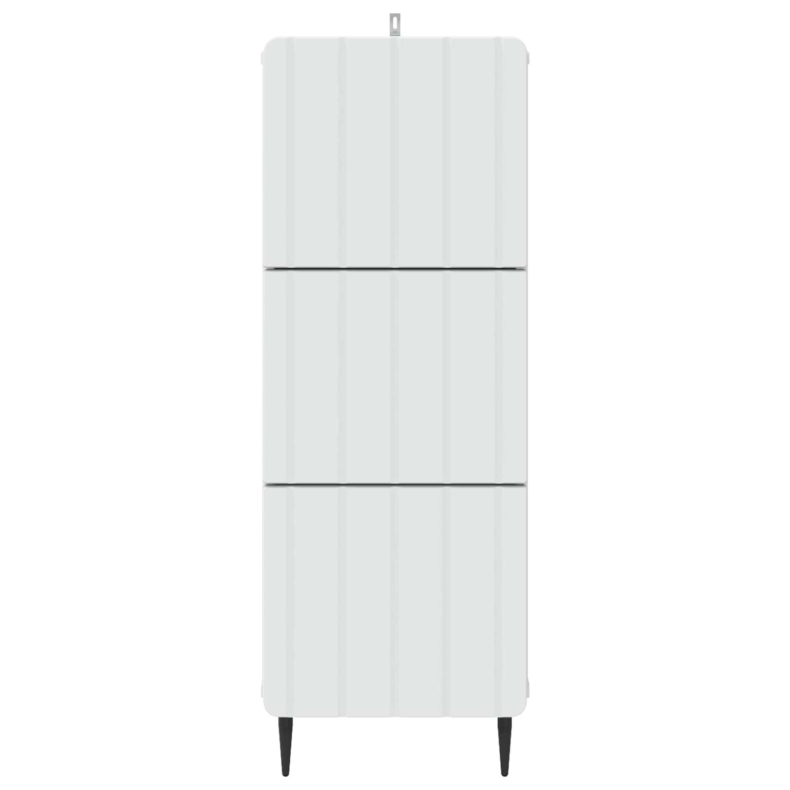 Drawer Cabinet White 33 x 34.5 x 92 cm Engineered Wood