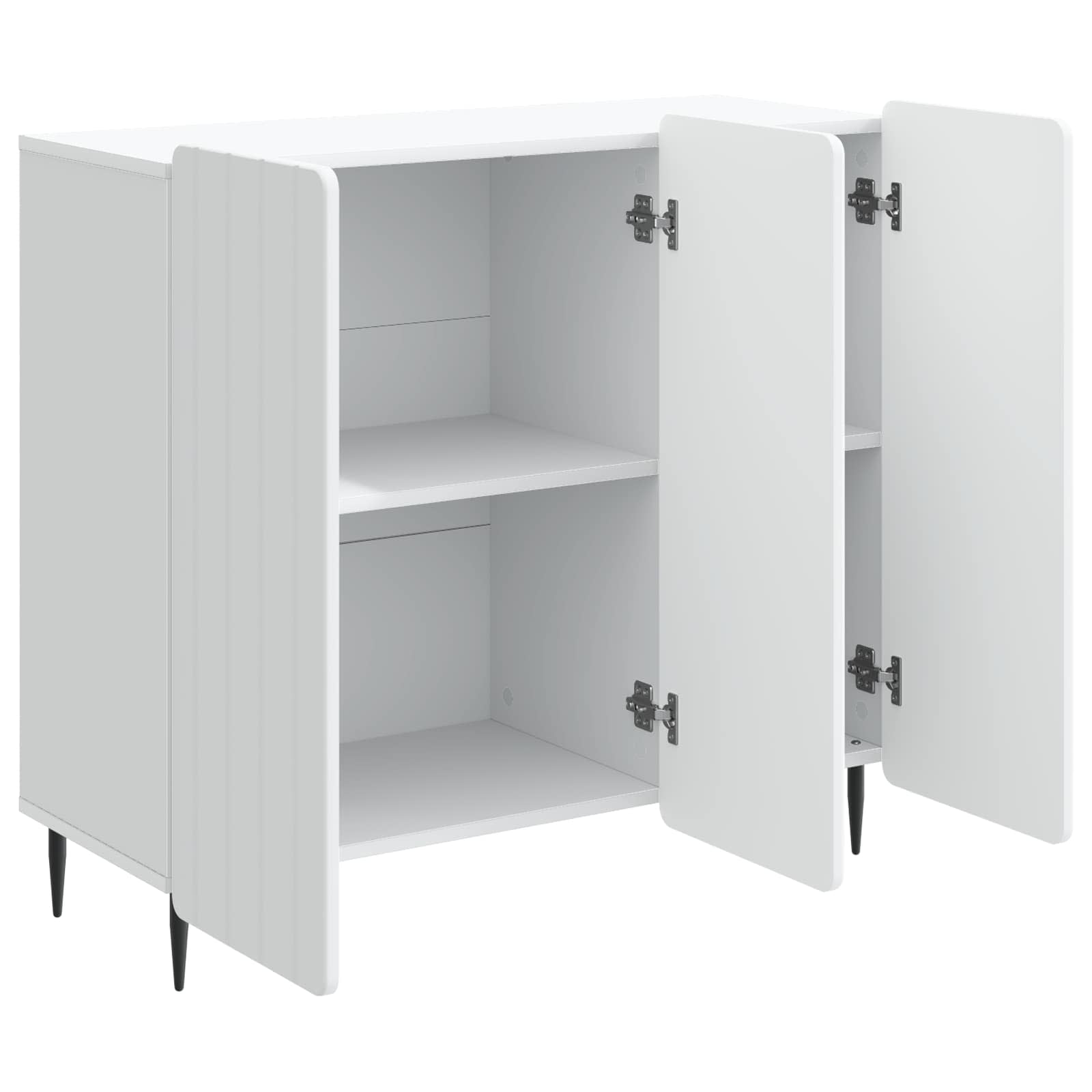 Sideboard White 89 x 34.5 x 82 cm Engineered Wood