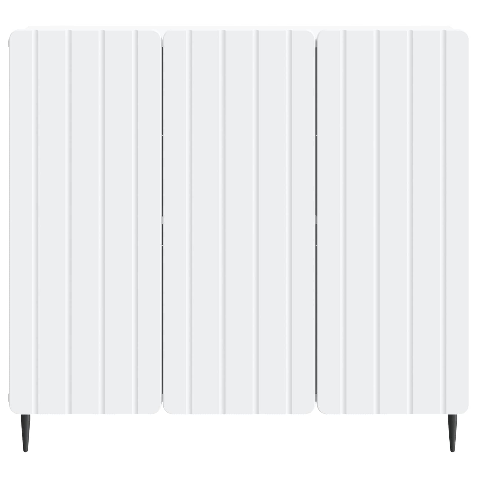 Sideboard White 89 x 34.5 x 82 cm Engineered Wood