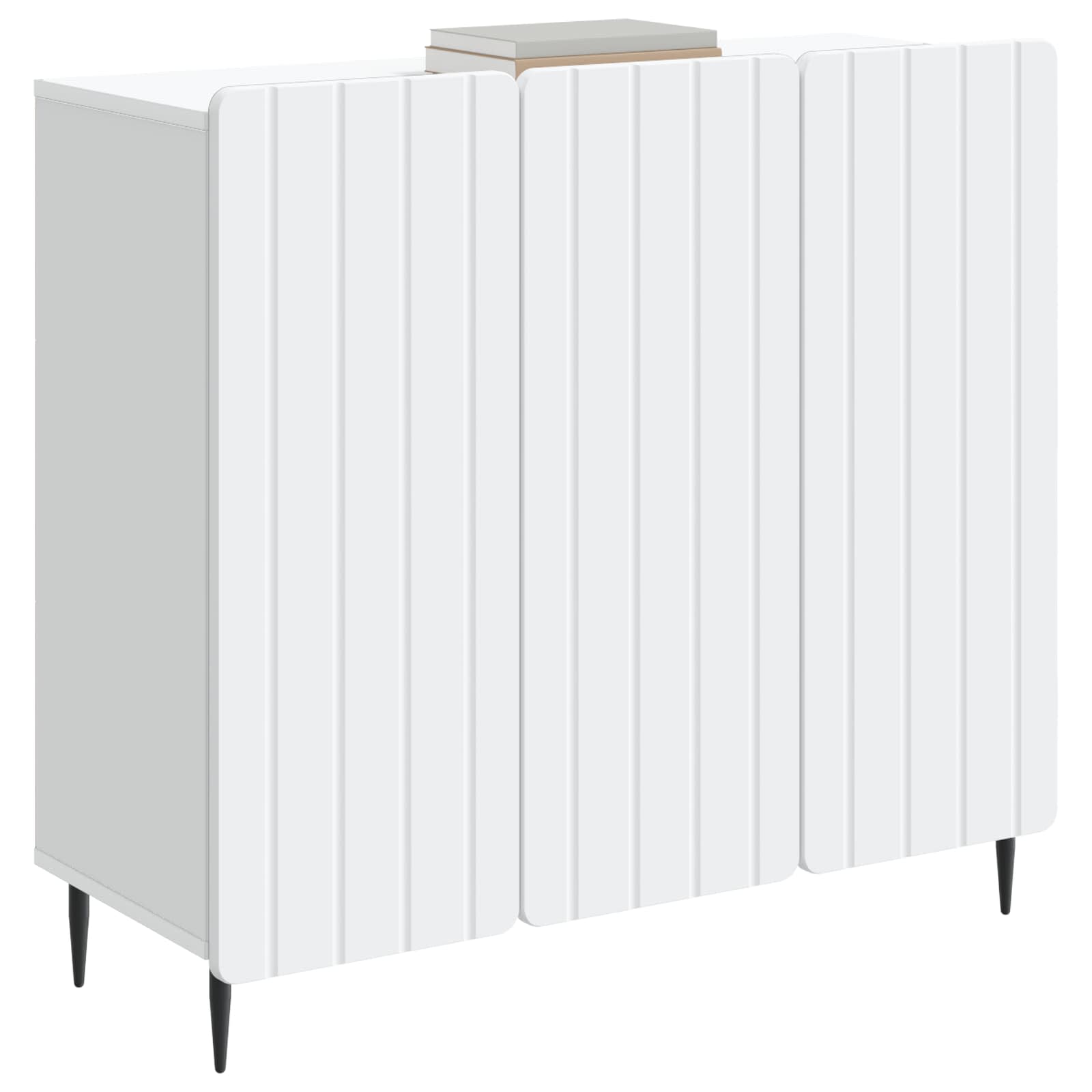 Sideboard White 89 x 34.5 x 82 cm Engineered Wood
