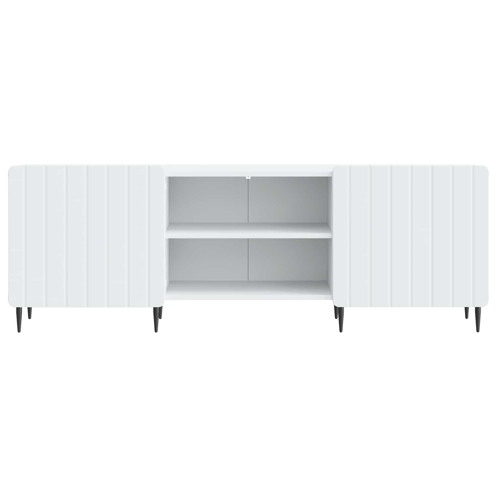 TV Cabinet White 150 x 31 x 52 cm Engineered Wood