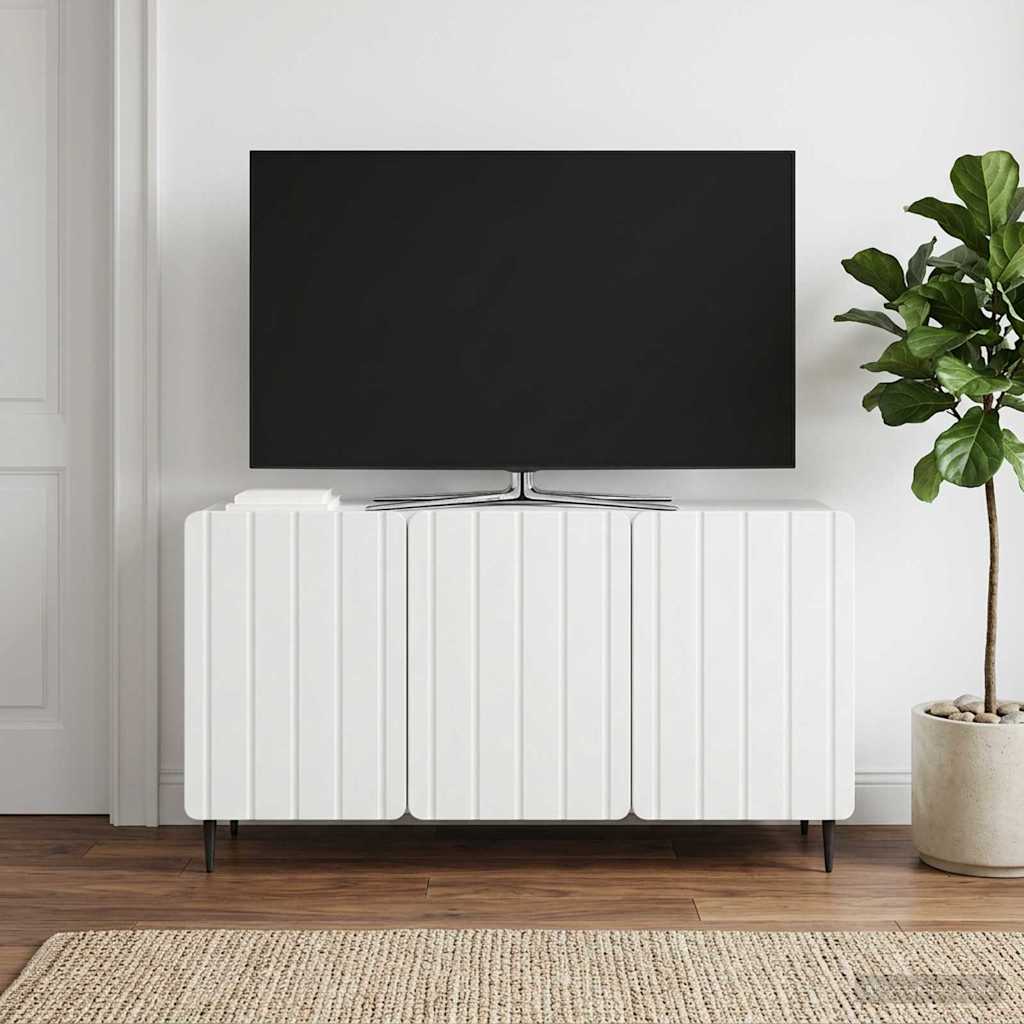 TV Cabinet White 99 x 34.5 x 52 cm Engineered Wood