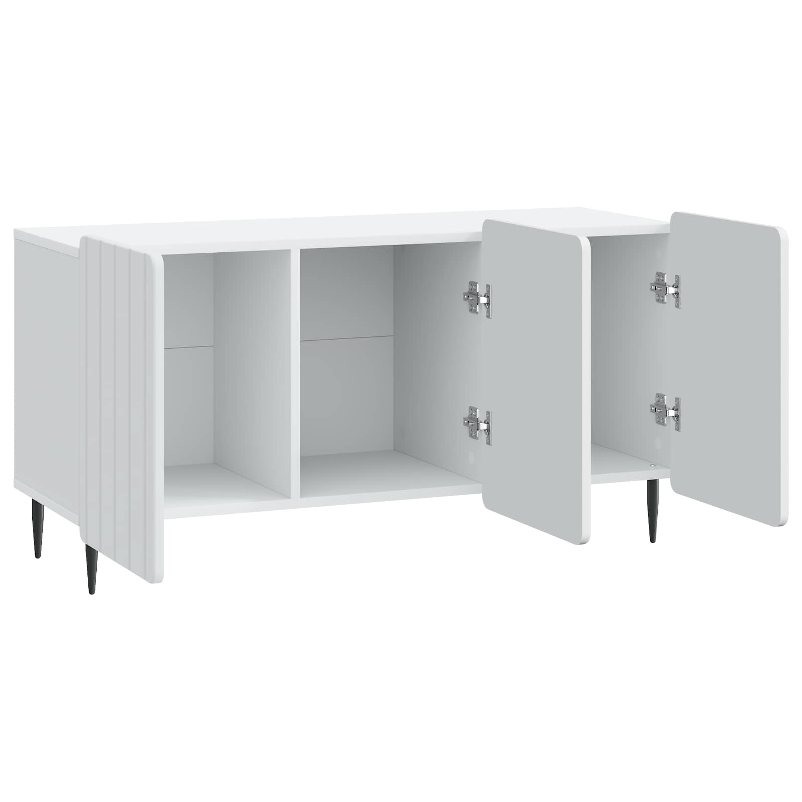 TV Cabinet White 99 x 34.5 x 52 cm Engineered Wood