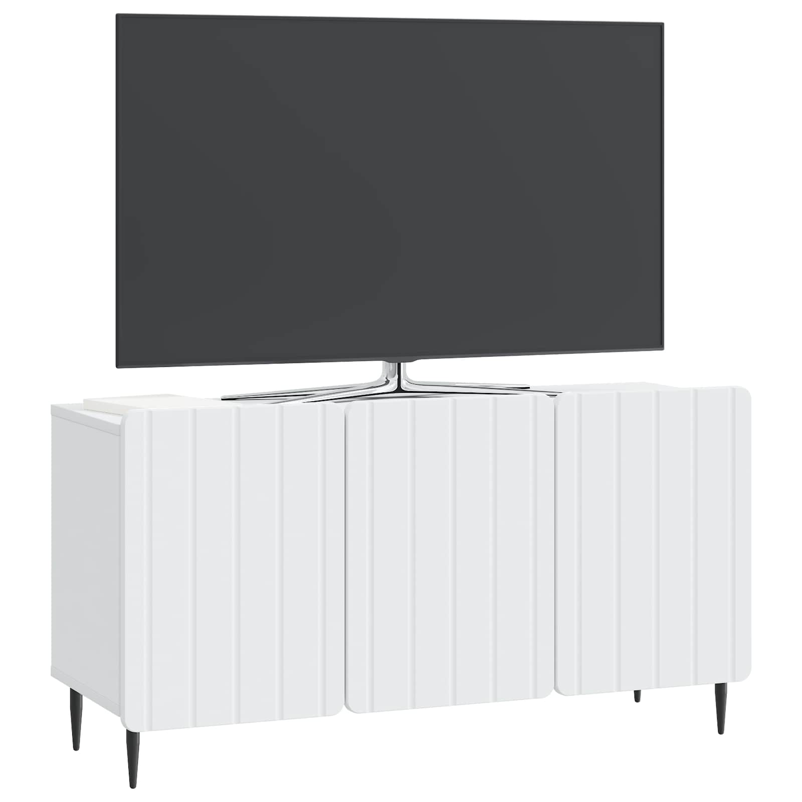 TV Cabinet White 99 x 34.5 x 52 cm Engineered Wood
