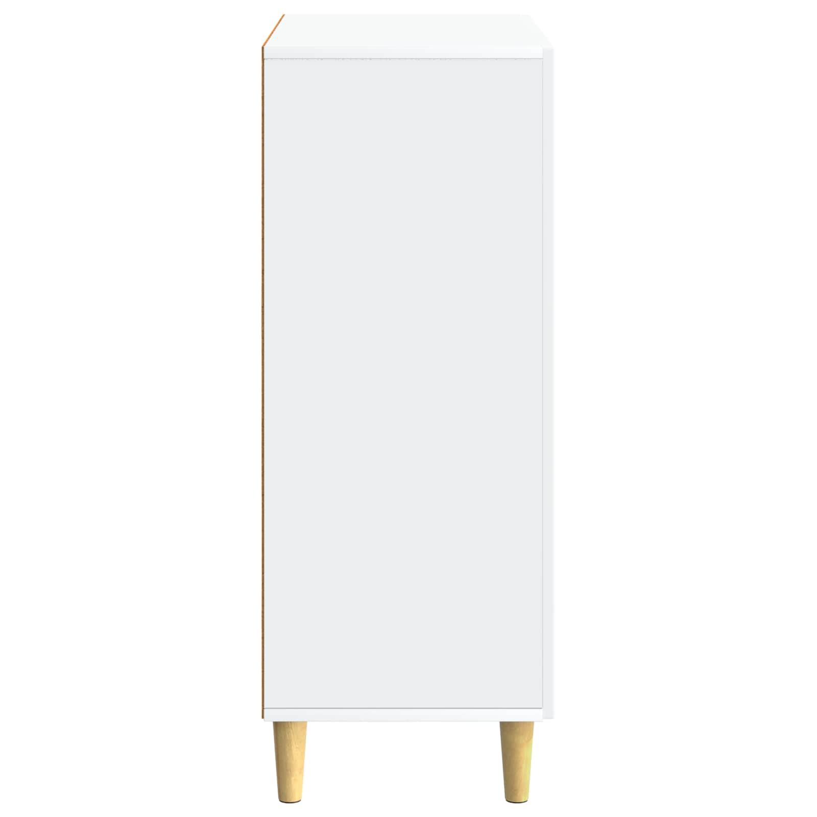 Sideboard White 66 x 34.5 x 90 cm Engineered Wood