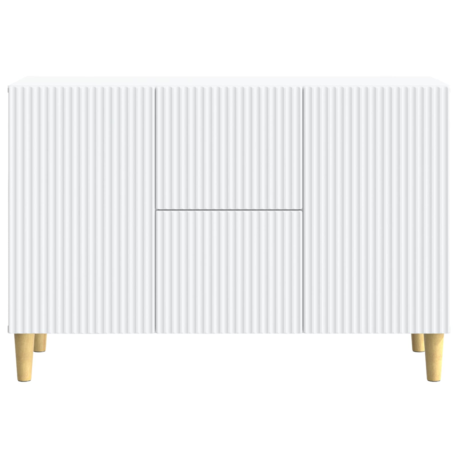 Sideboard with Drawer White 89 x 34.5 x 60 cm Engineered Wood