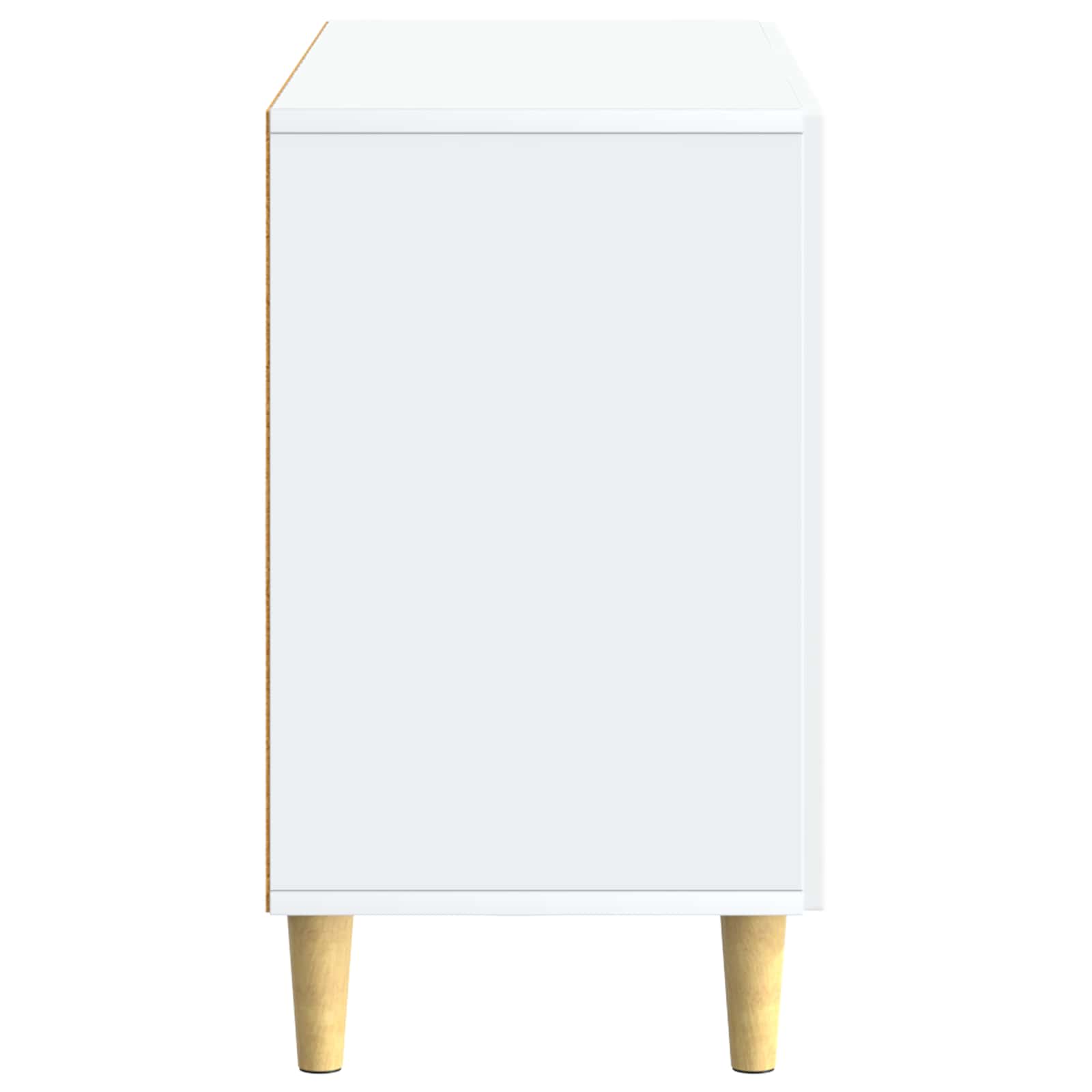 Sideboard with Drawer White 89 x 34.5 x 60 cm Engineered Wood