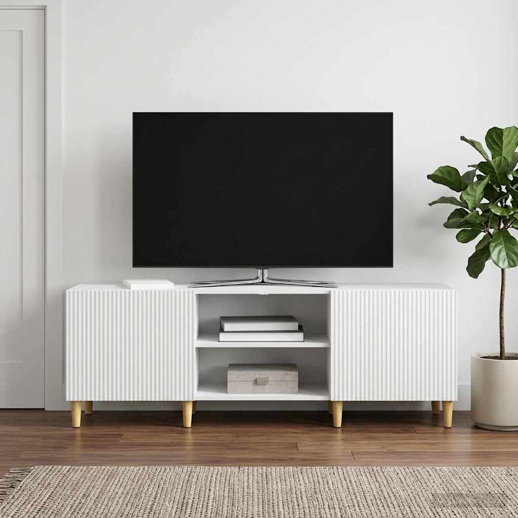 TV Cabinet White 150 x 31 x 50 cm Engineered Wood