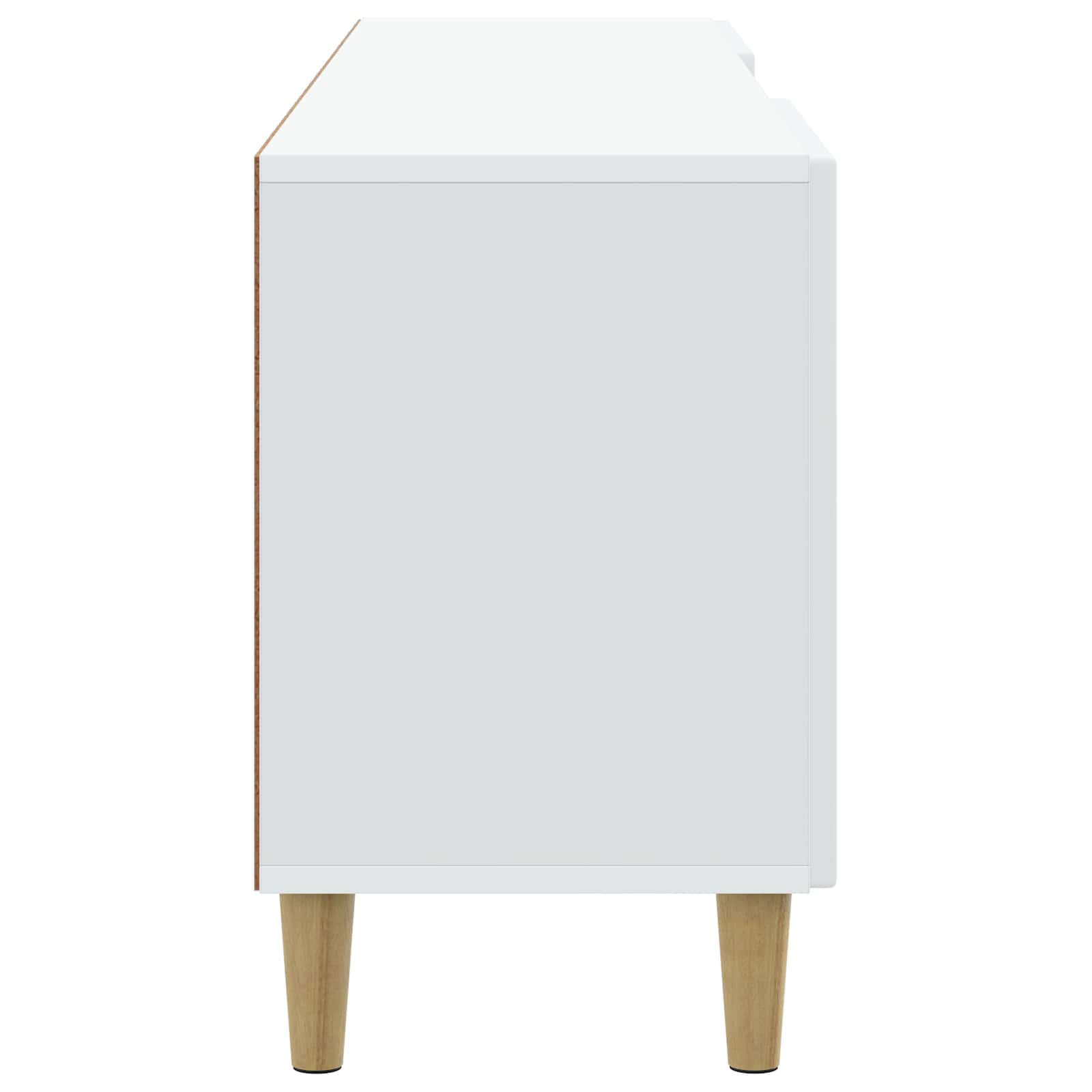 TV Cabinet White 150 x 31 x 50 cm Engineered Wood