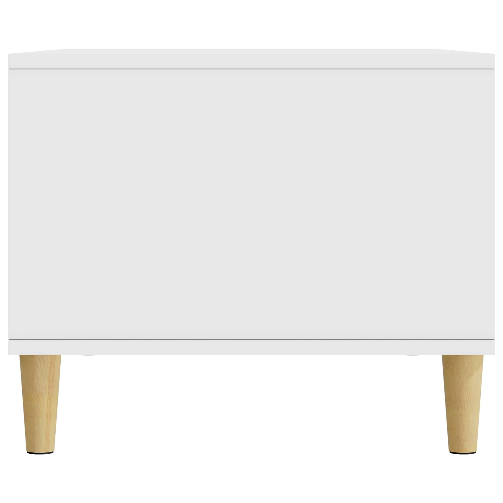 Coffee Table White 90 x 50 x 40 cm Engineered Wood