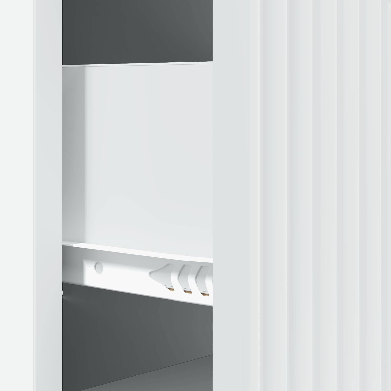 Drawer Cabinet White 33 x 34.5 x 89.5 cm Engineered Wood