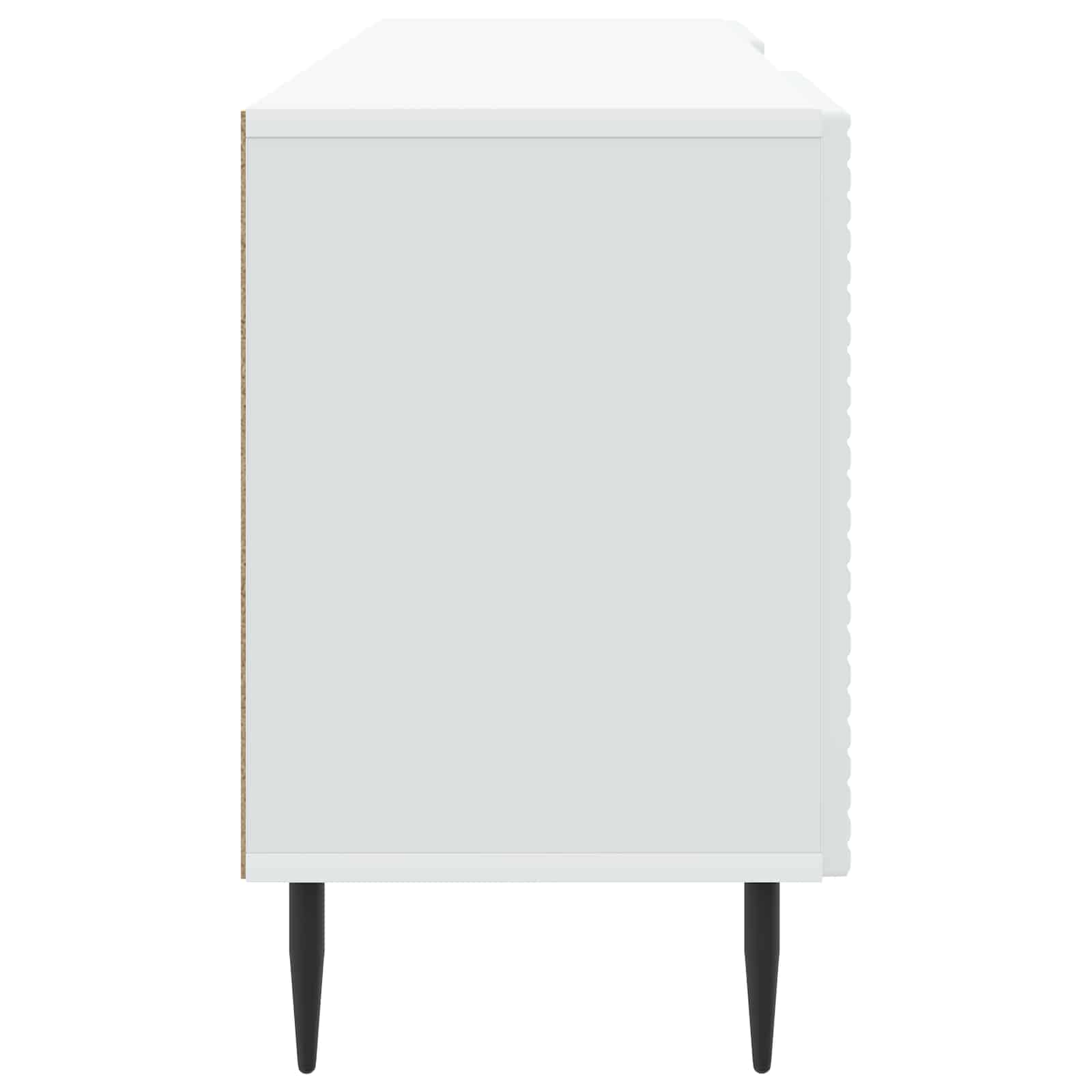 TV Cabinet 150 x 31 x 50 cm White Engineered Wood
