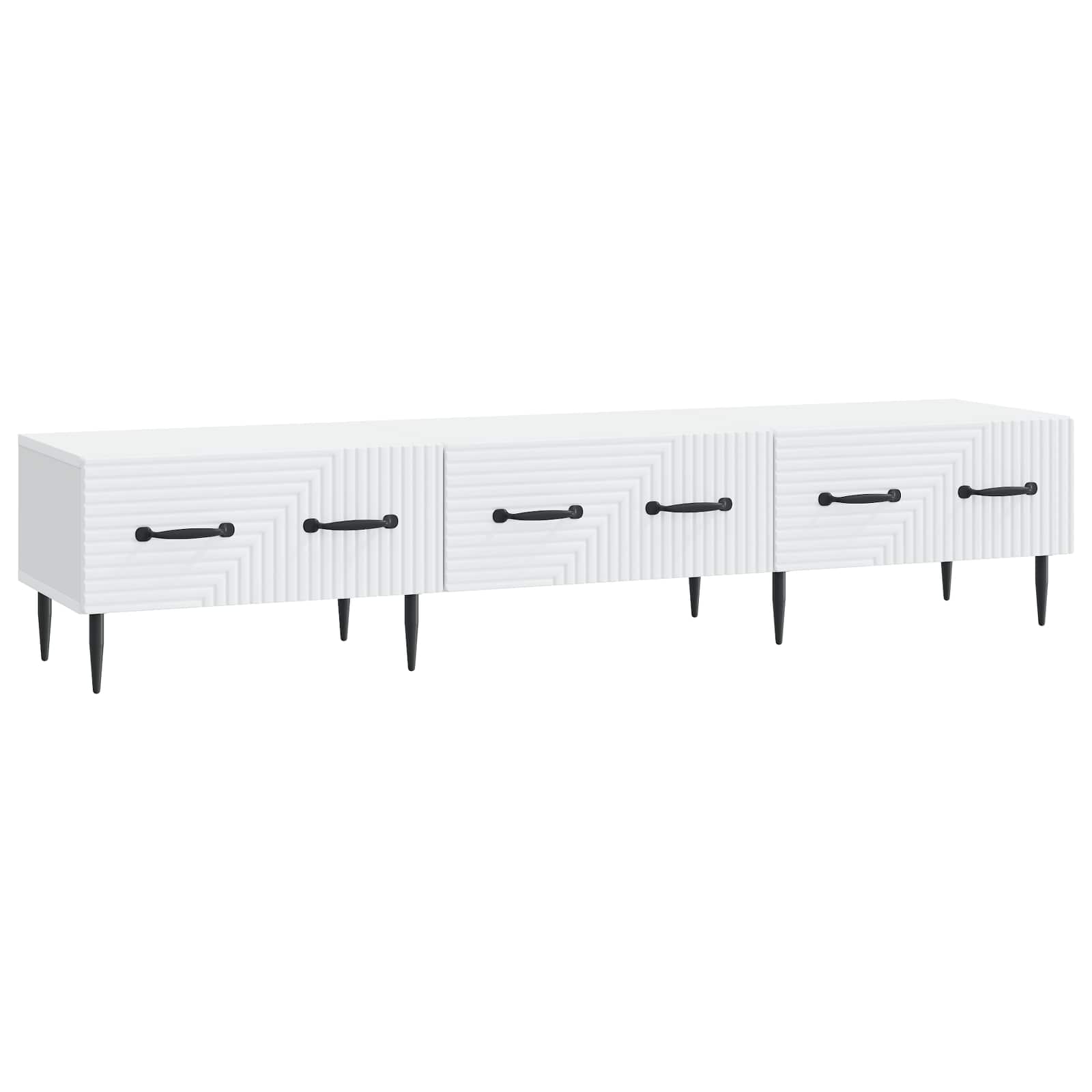 TV Cabinet 147 x 34.5 x 30 cm White