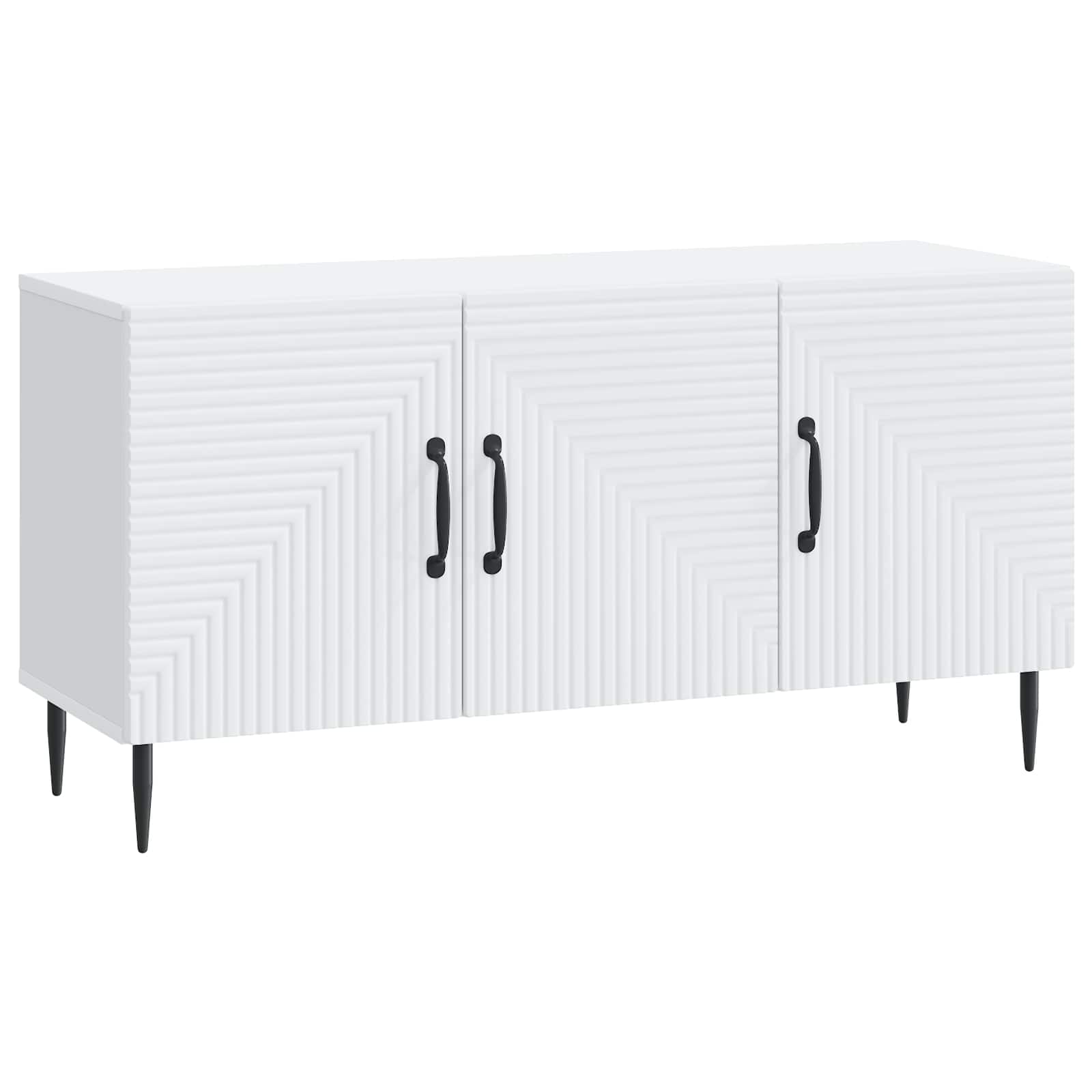 TV Cabinet White 99 x 34.5 x 50 cm Engineered Wood