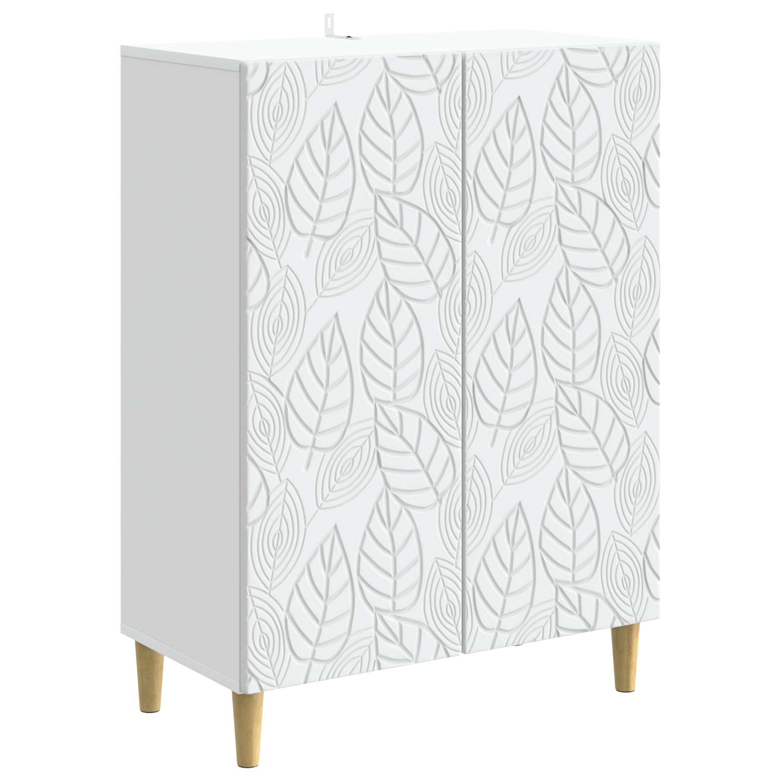 Sideboard White 66 x 34.5 x 90 cm Engineered Wood