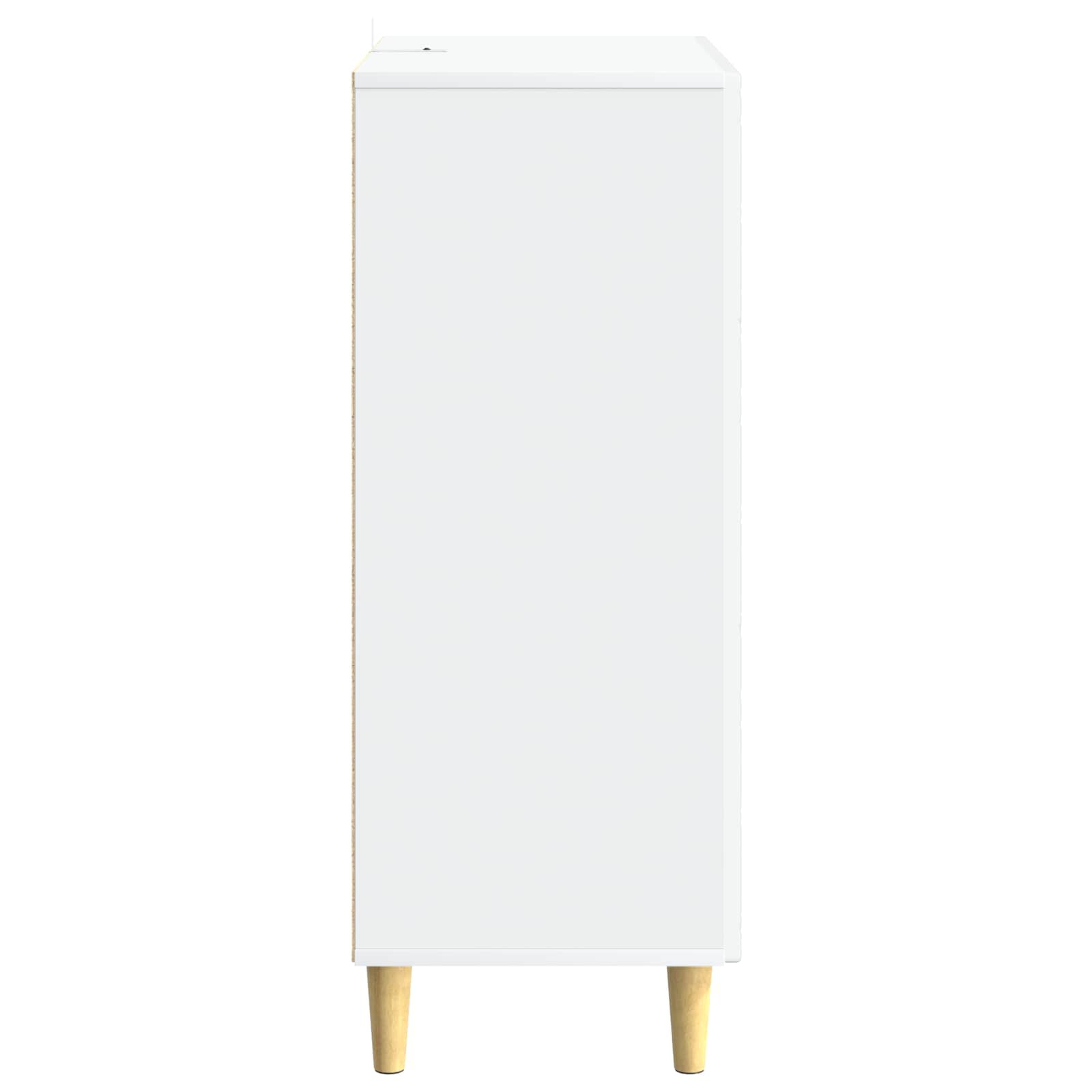 Sideboard White 66 x 34.5 x 90 cm Engineered Wood
