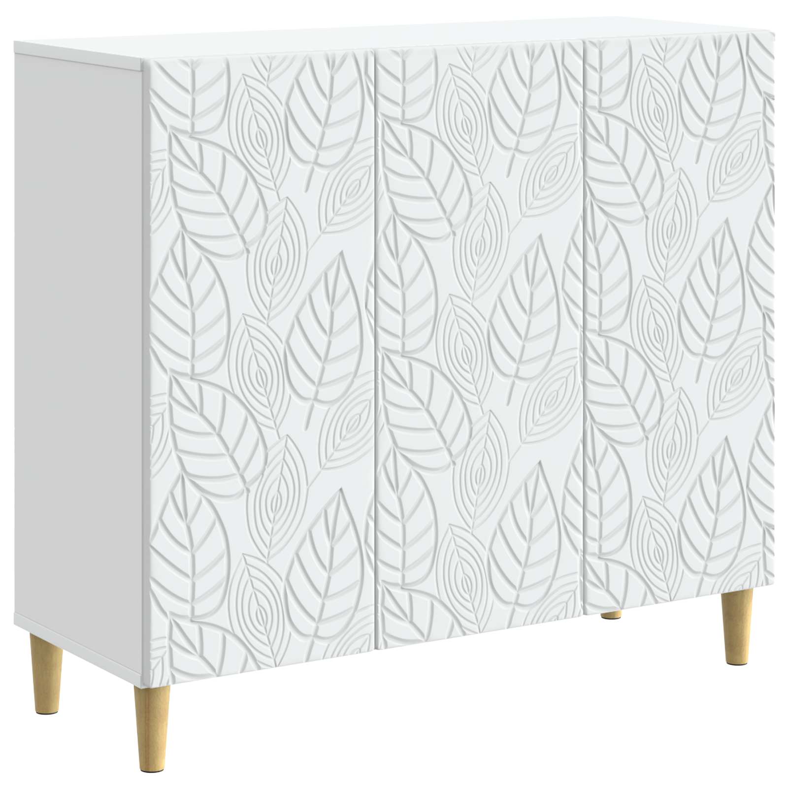 Sideboard White 89 x 34.5 x 80 cm Engineered Wood