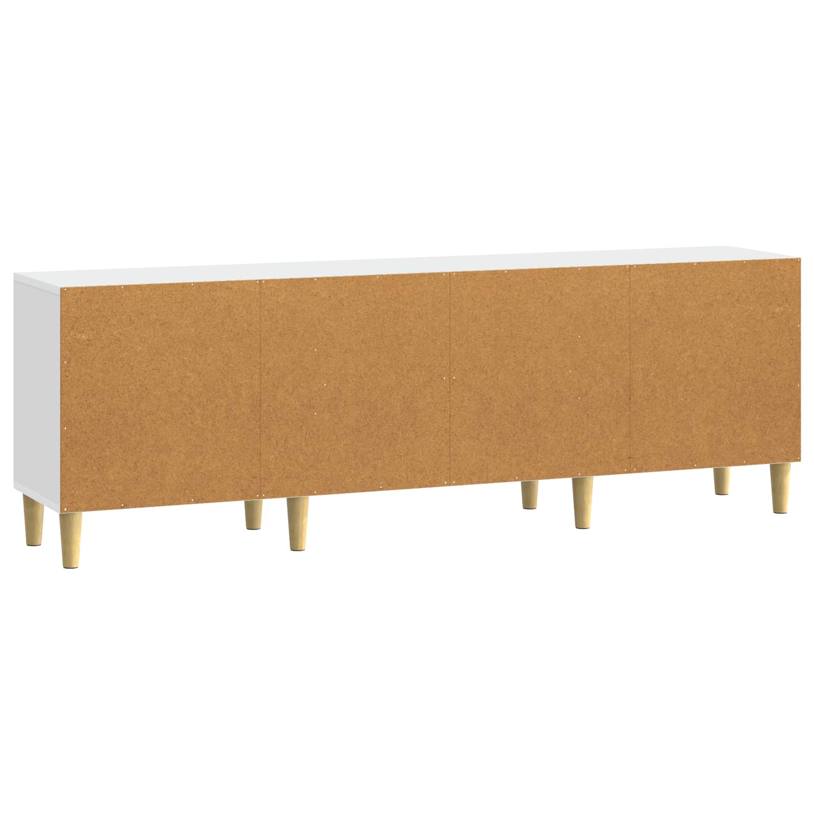 TV Cabinet 150 x 31 x 50 cm White Engineered Wood