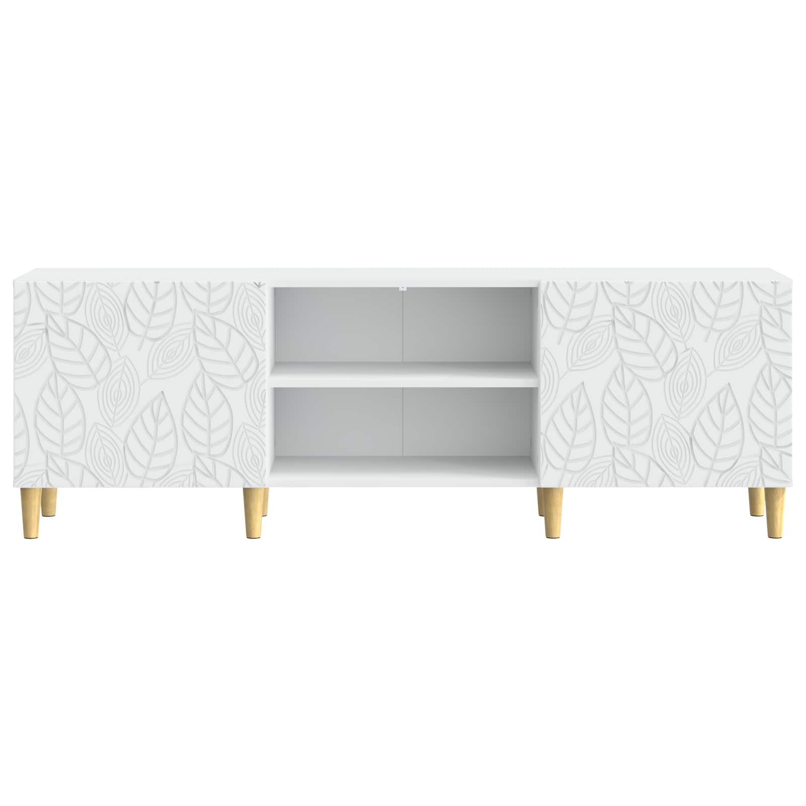 TV Cabinet 150 x 31 x 50 cm White Engineered Wood