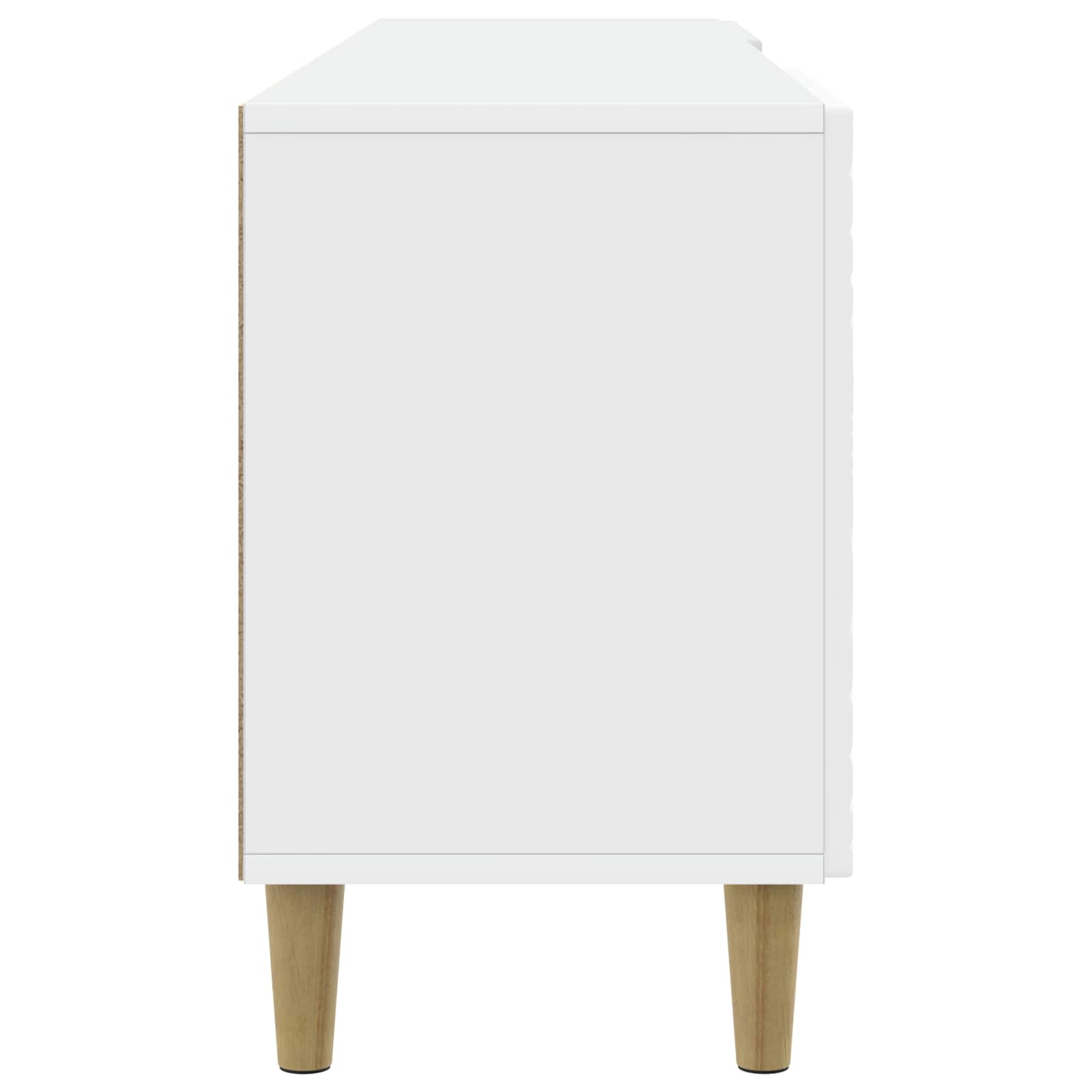 TV Cabinet 150 x 31 x 50 cm White Engineered Wood