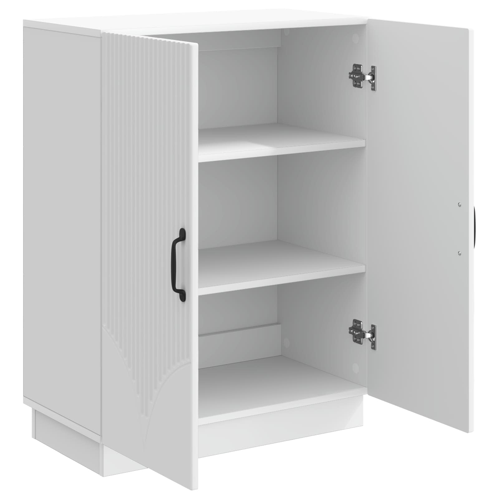 Sideboard White 66 x 34.5 x 87 cm Engineered Wood