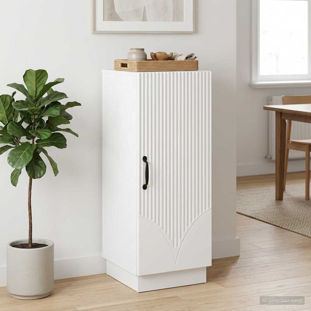 Sideboard White 33 x 34.5 x 87 cm Engineered Wood