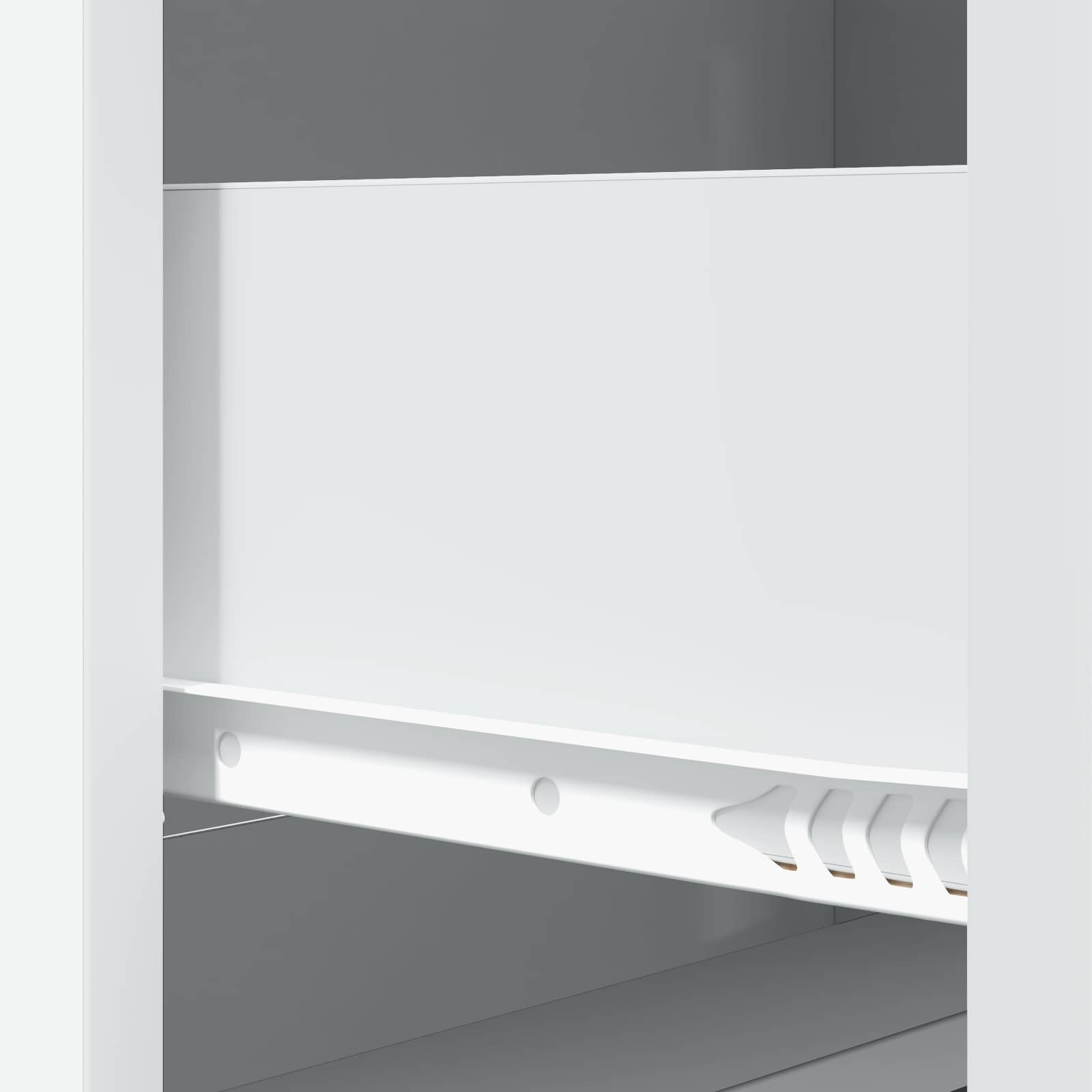 Drawer Cabinet White 66 x 34.5 x 87 cm Engineered Wood