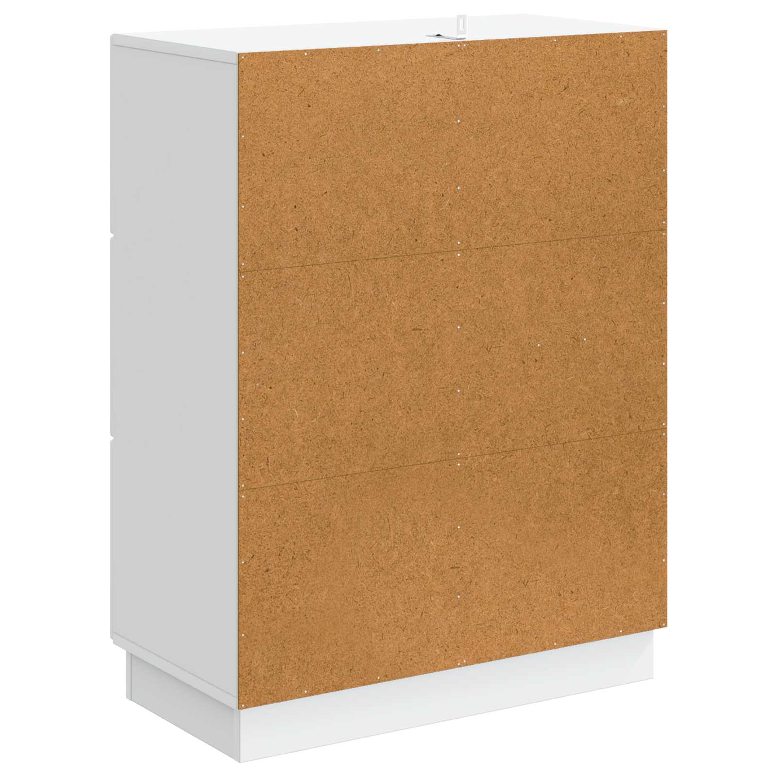 Sideboard with Drawer White 66 x 34.5 x 87 cm Engineered Wood
