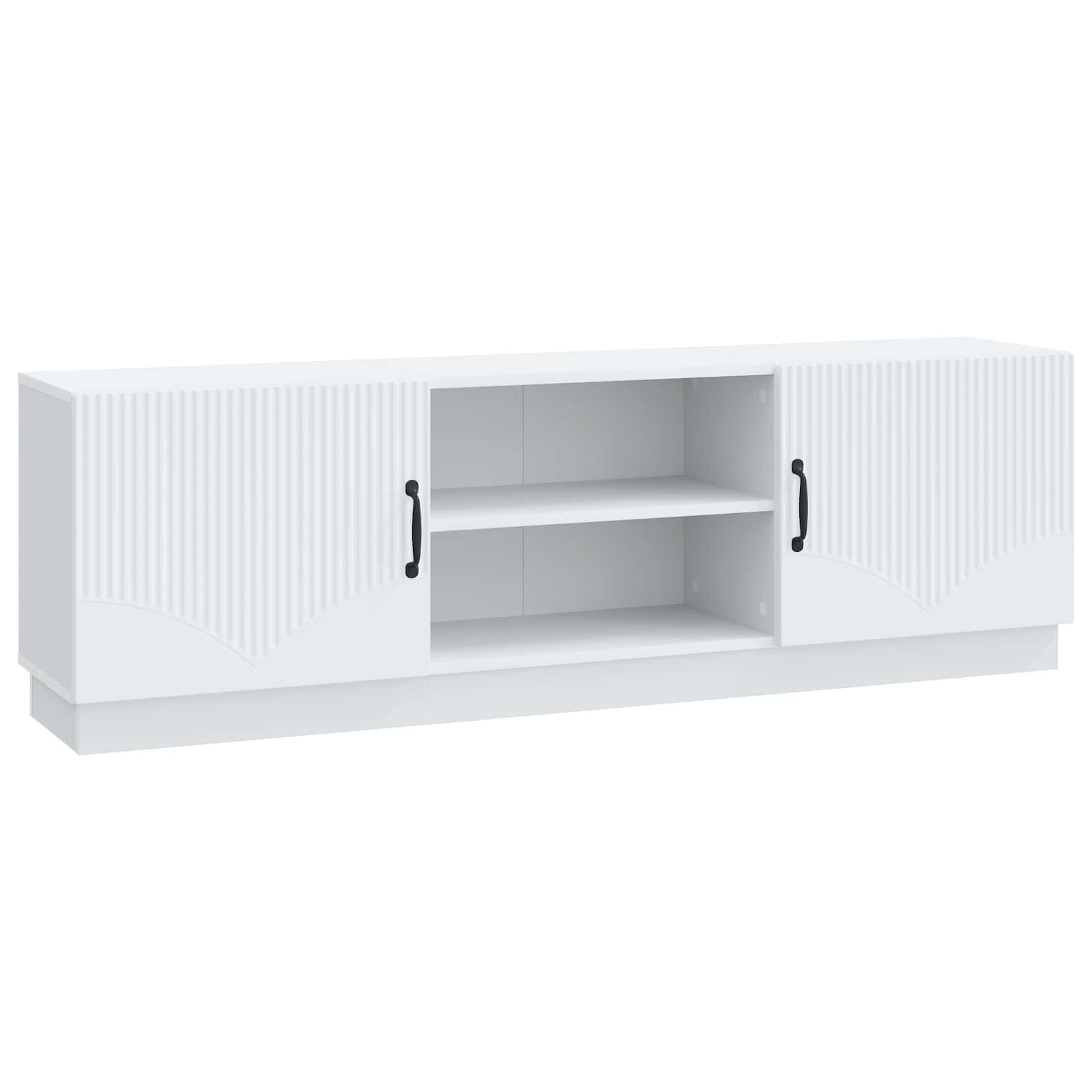 TV Cabinet White 150 x 31 x 47 cm Engineered Wood