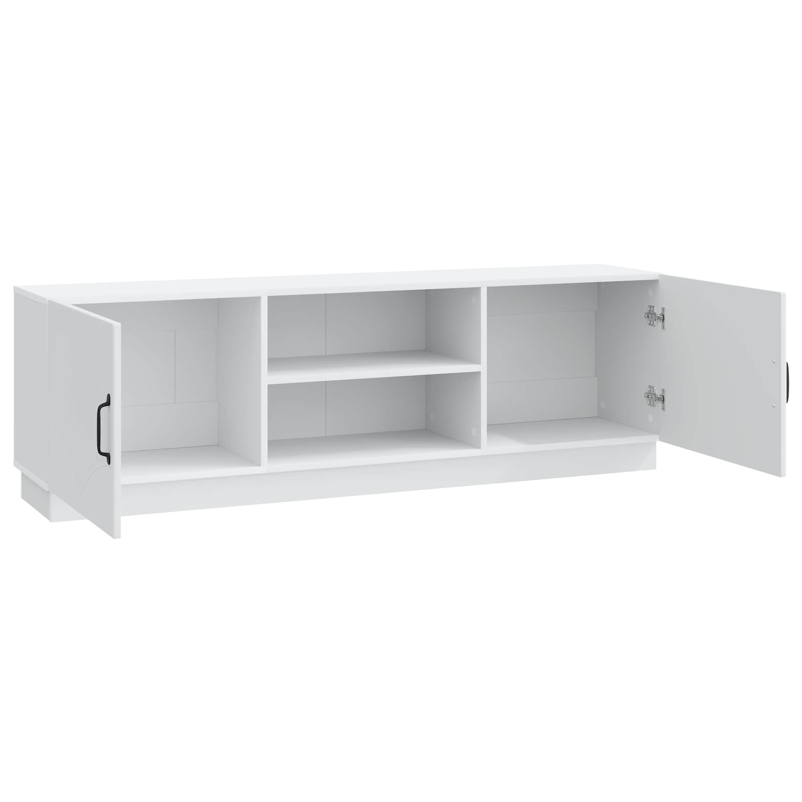 TV Cabinet White 150 x 31 x 47 cm Engineered Wood