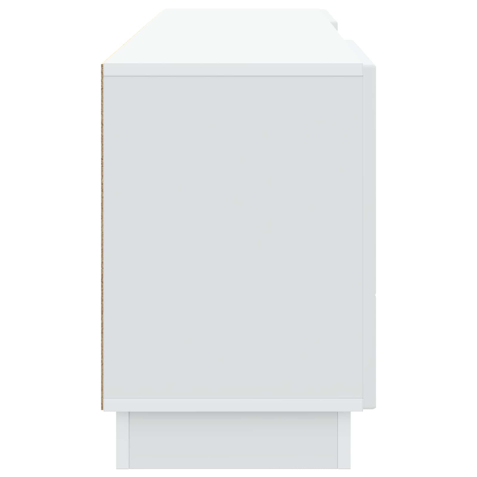 TV Cabinet White 150 x 31 x 47 cm Engineered Wood