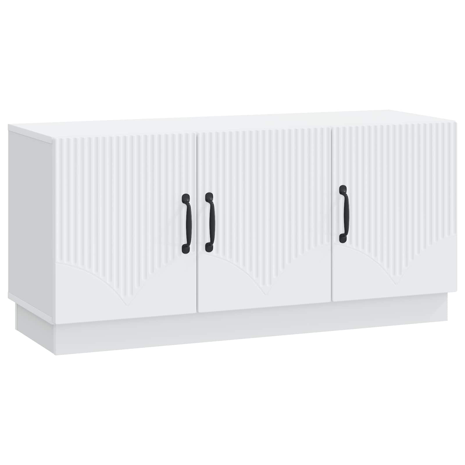 TV Cabinet White 99 x 34.5 x 47 cm Engineered Wood